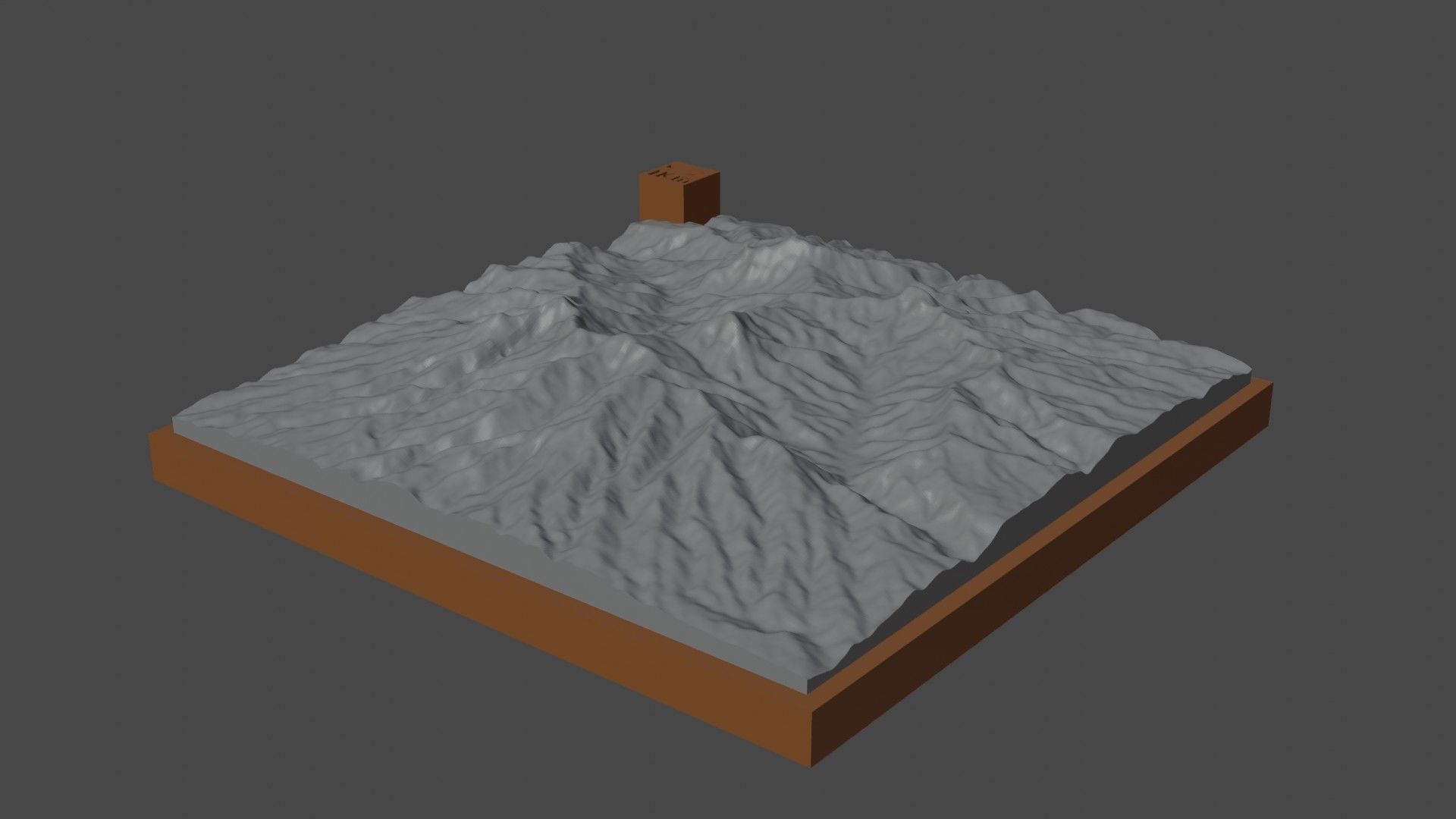 Gunung Muria 3D print model_4
