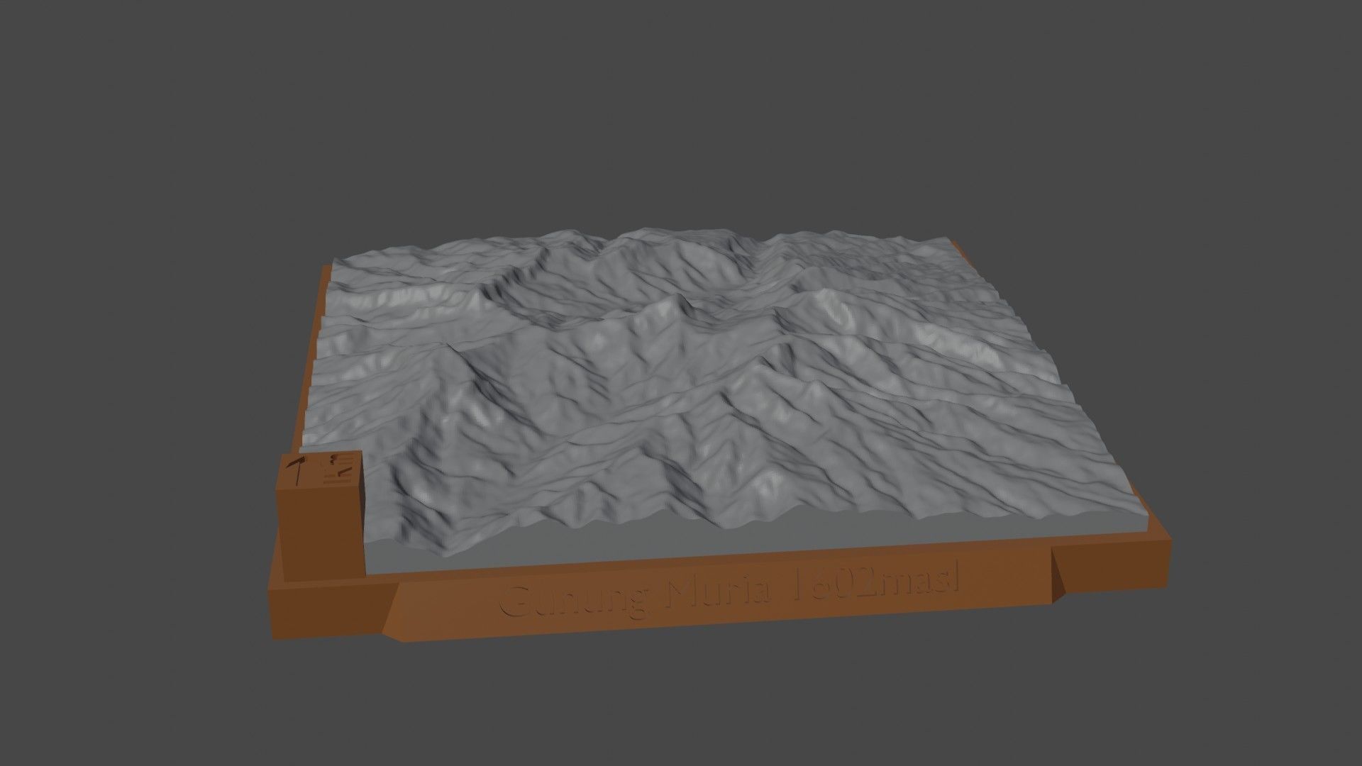 Gunung Muria 3D print model_5