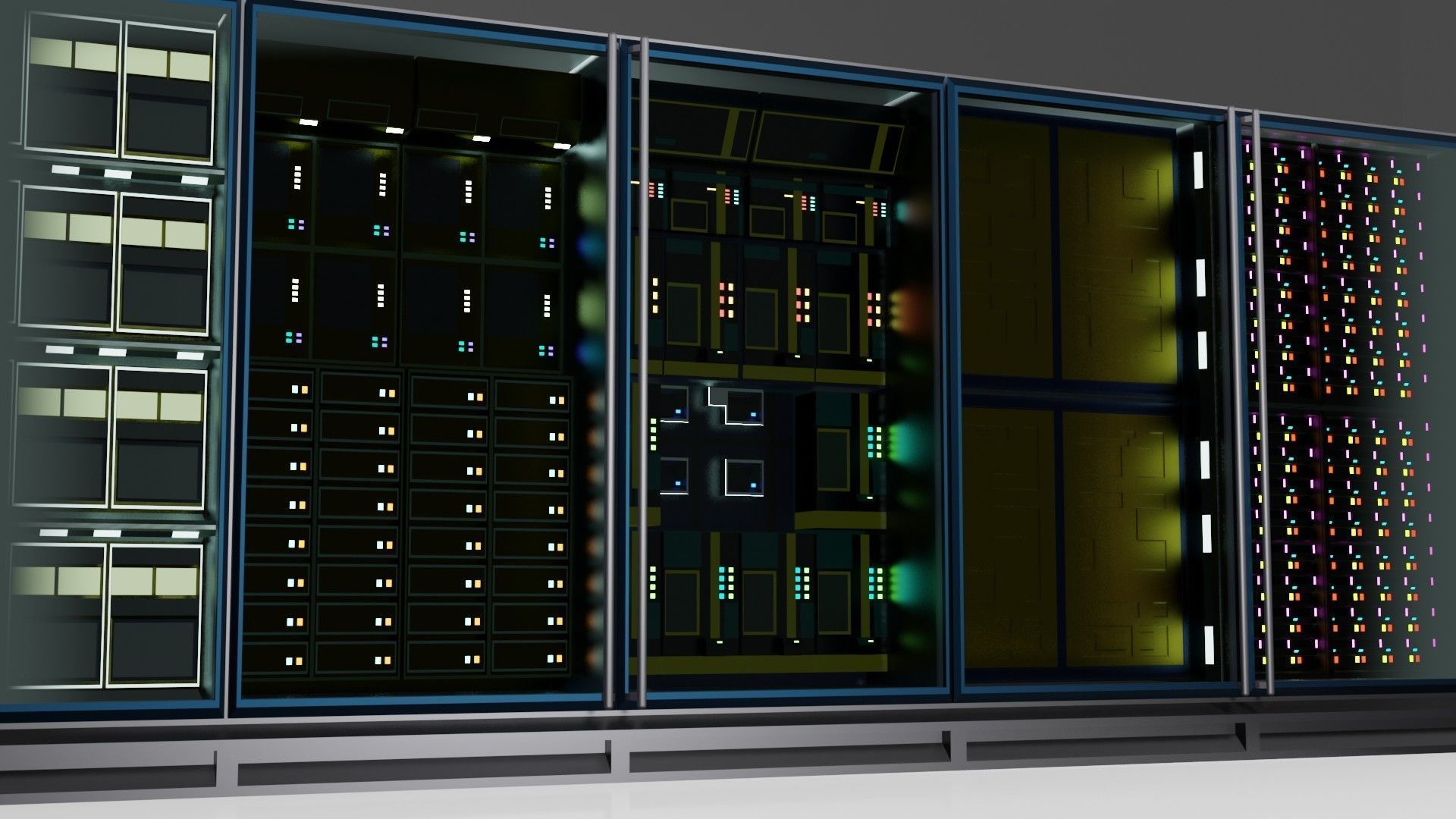 Server cases 3D Model Collection_19