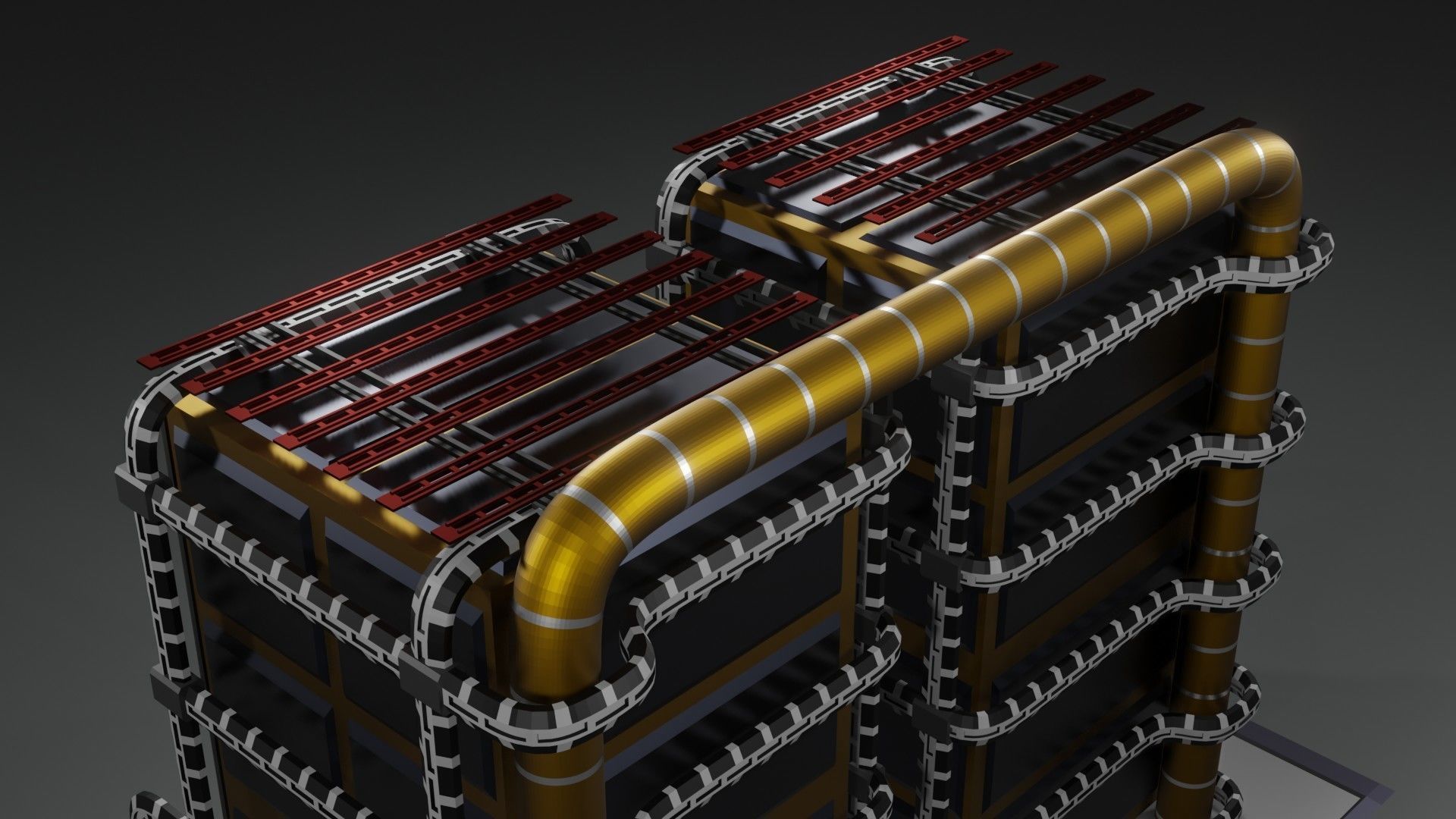 Server cases 3D Model Collection_34