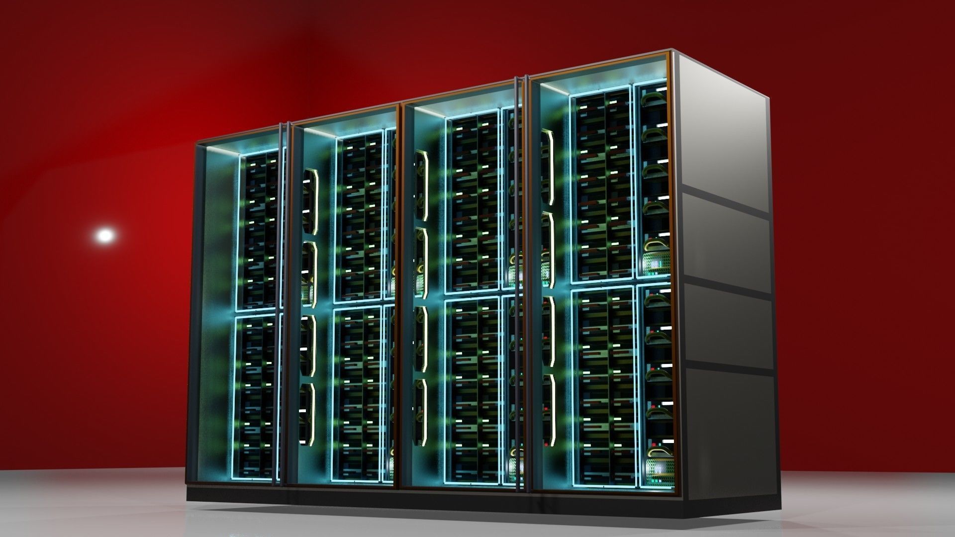 Server cases 3D Model Collection_110
