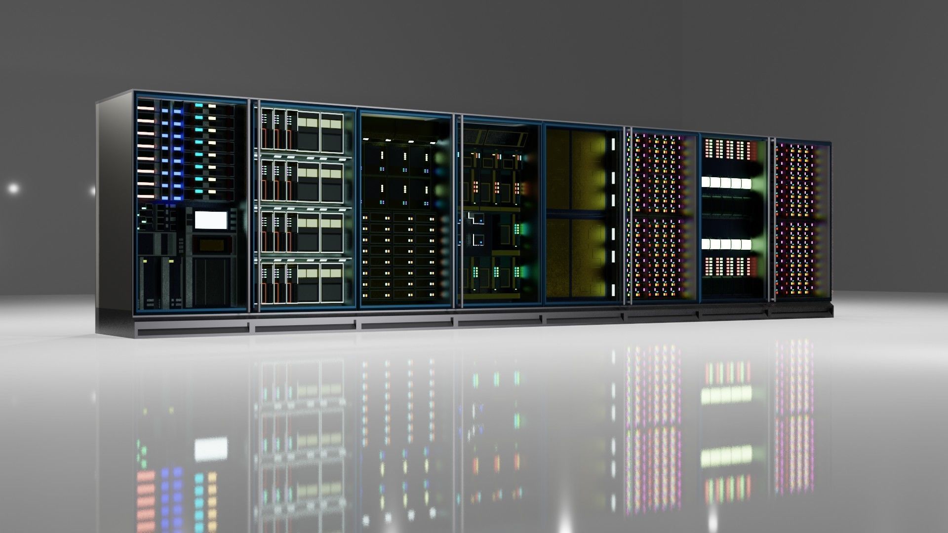 Server cases 3D Model Collection_13