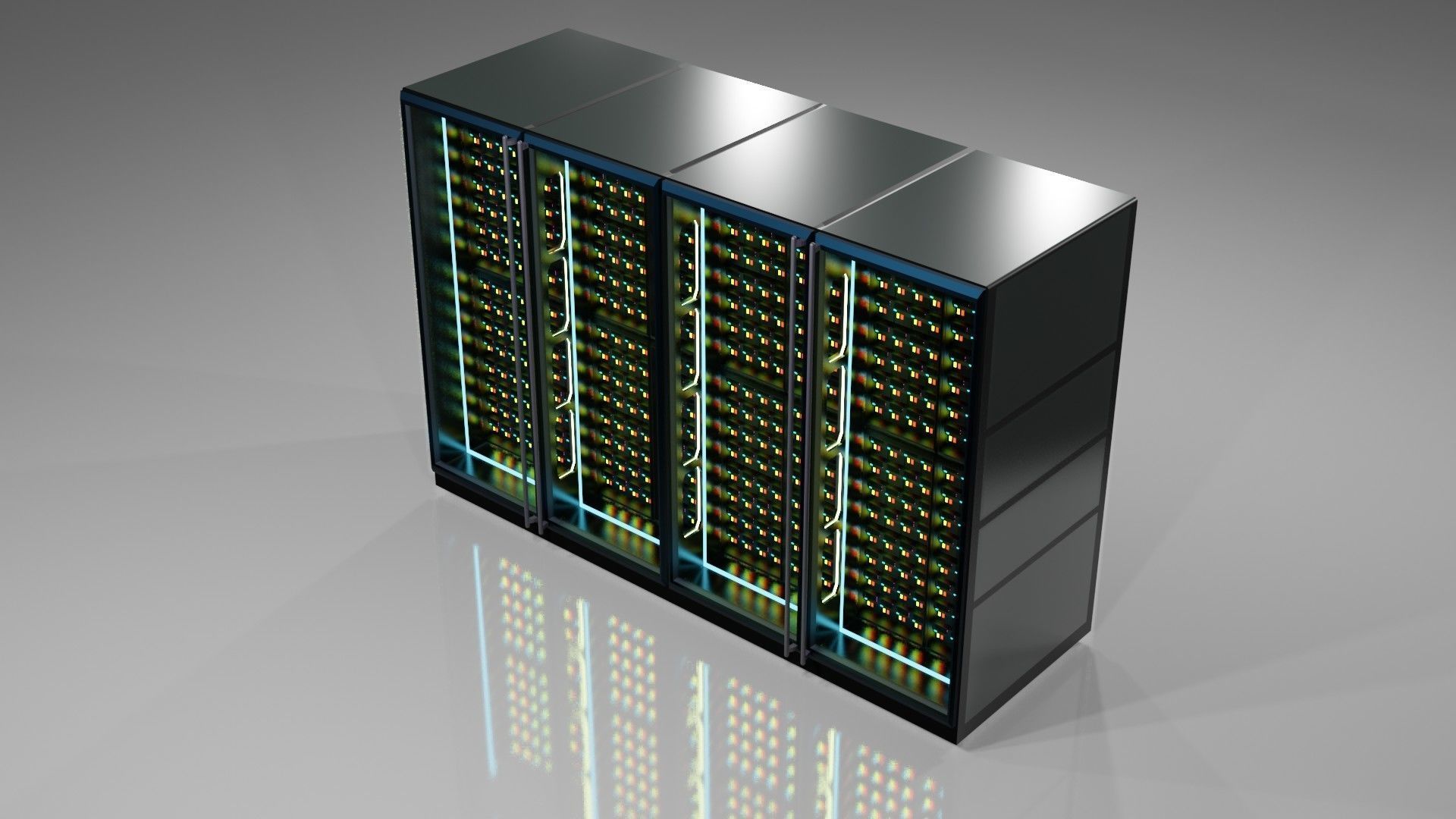 Server cases 3D Model Collection_98