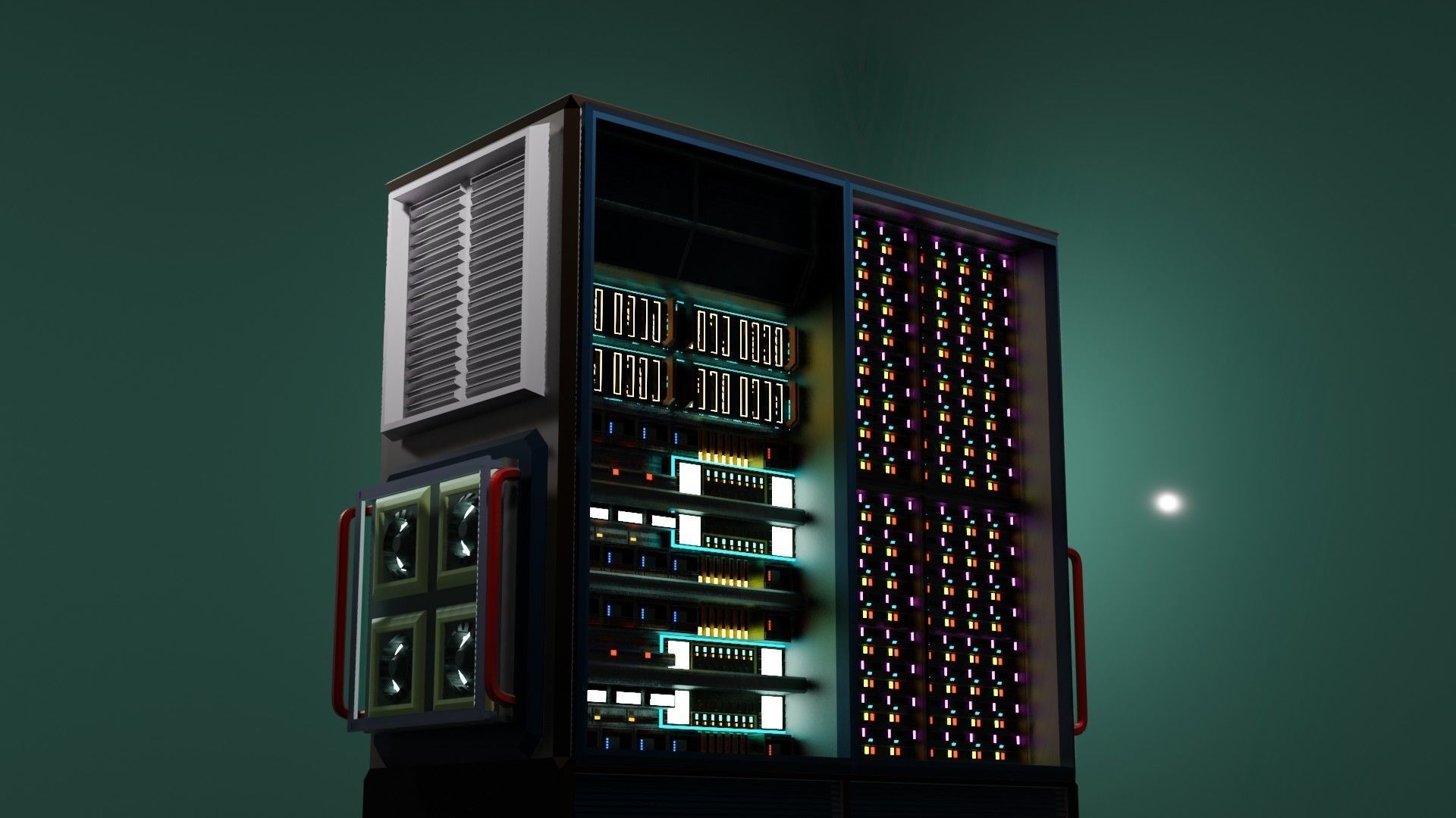 Server cases 3D Model Collection_69