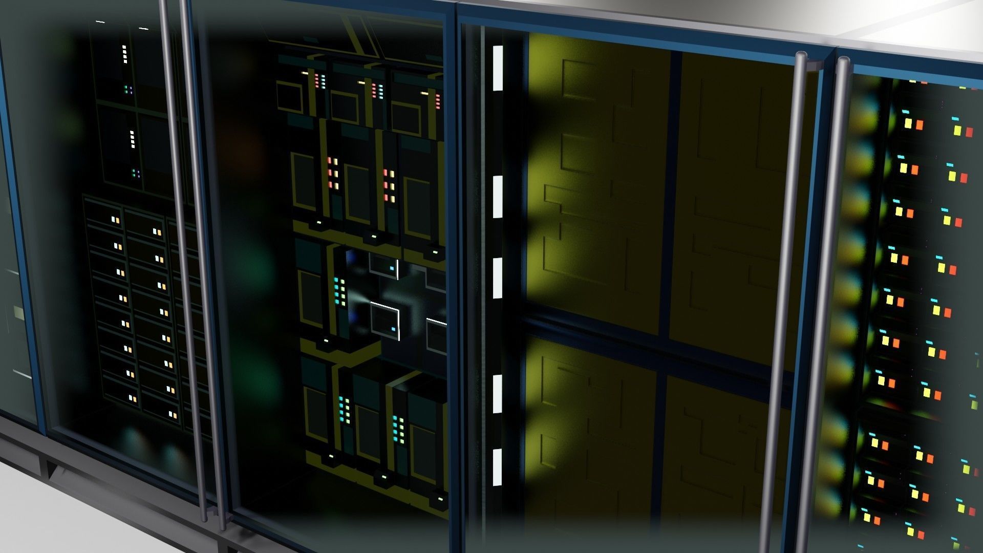 Server cases 3D Model Collection_15