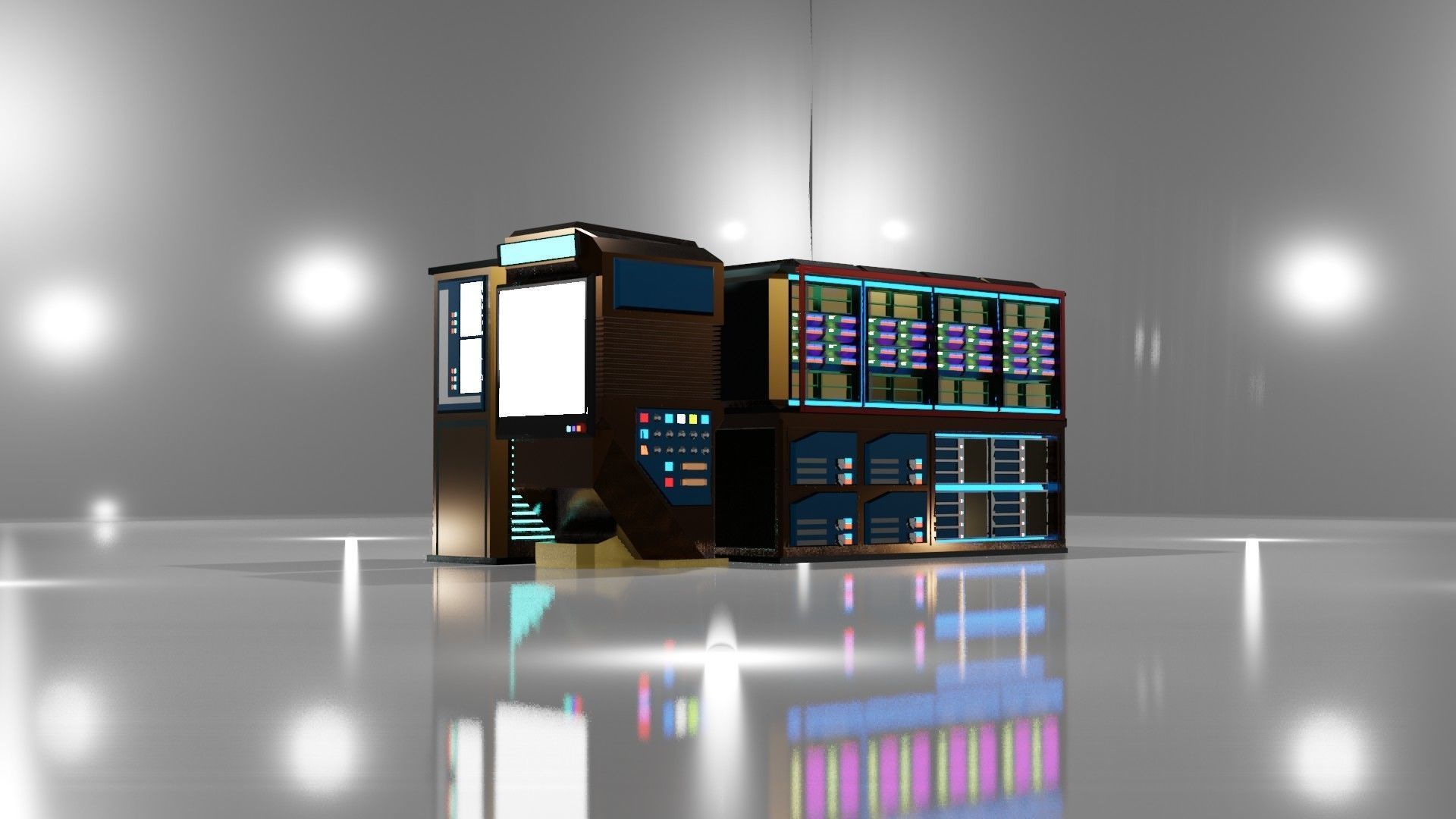 Server cases 3D Model Collection_78