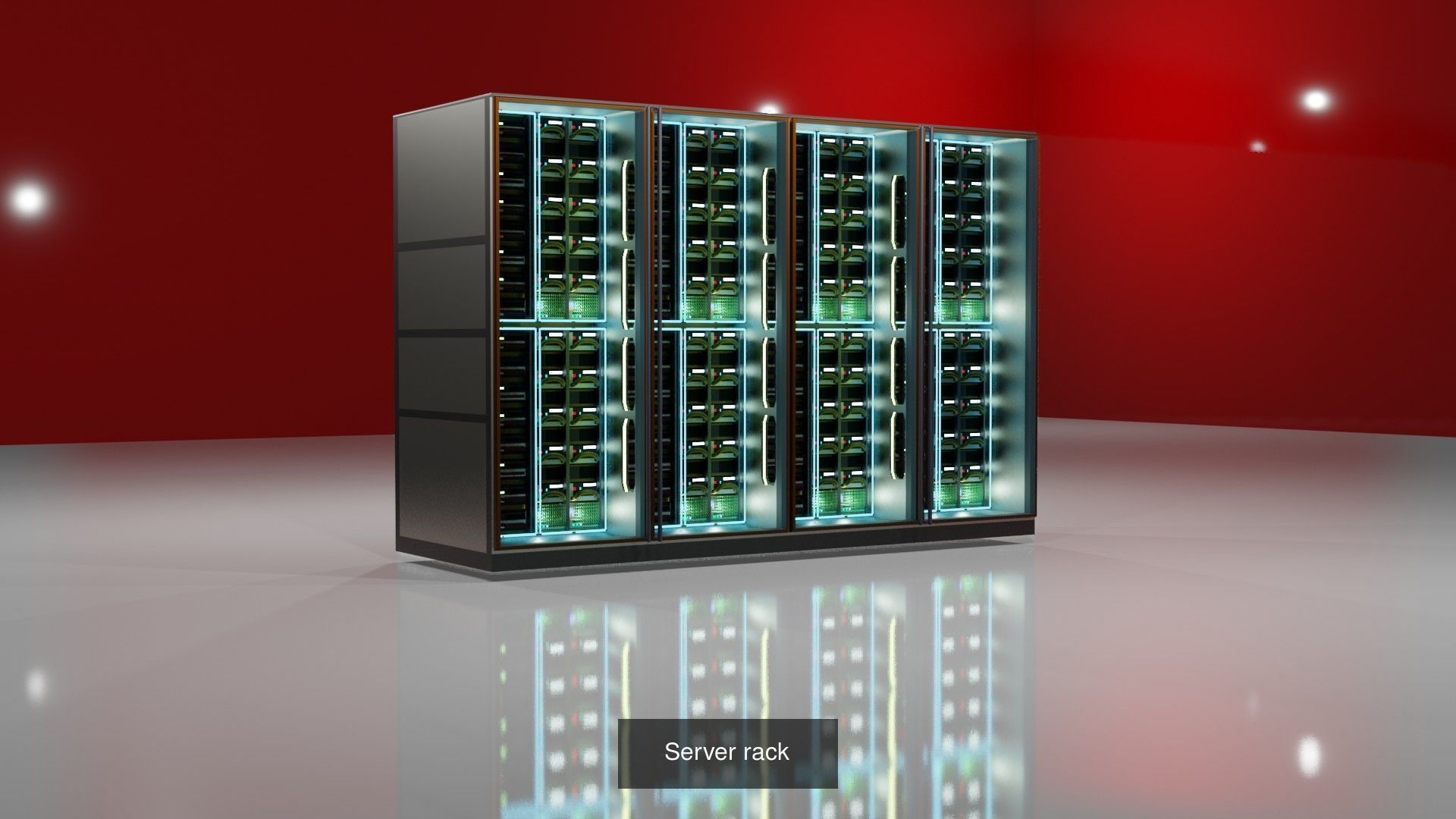 Server cases 3D Model Collection_10