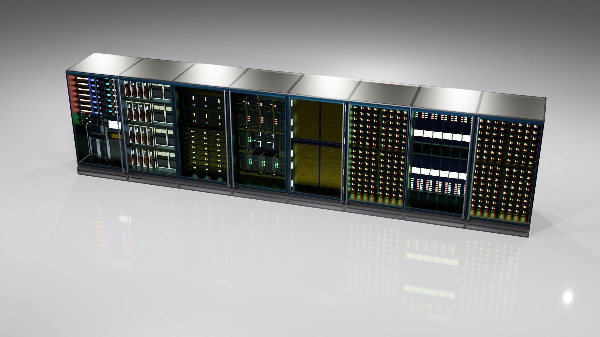 Server cases 3D Model Collection_16