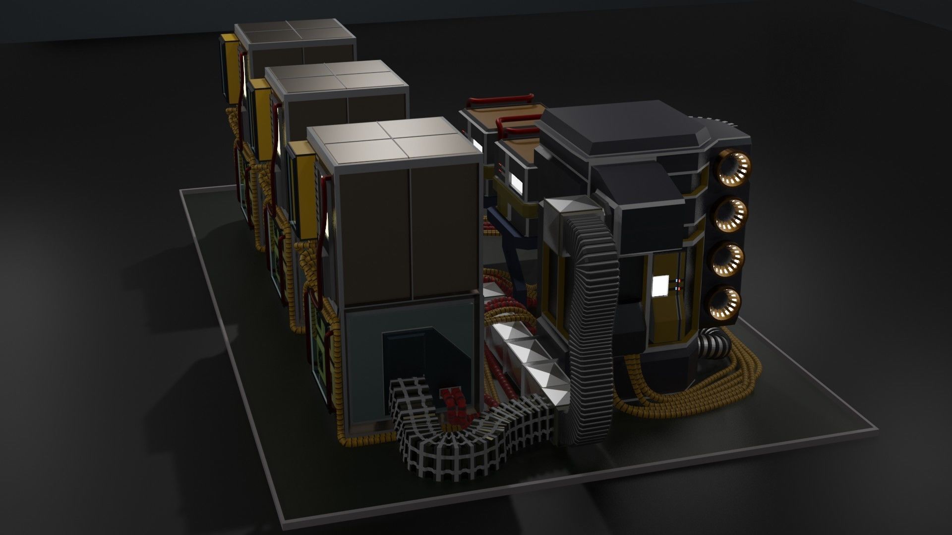 Server cases 3D Model Collection_45