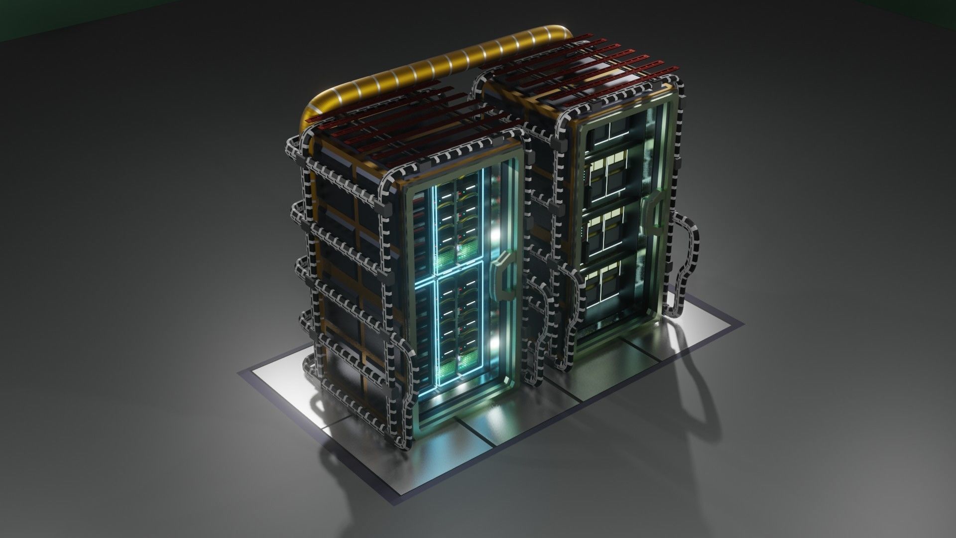 Server cases 3D Model Collection_26