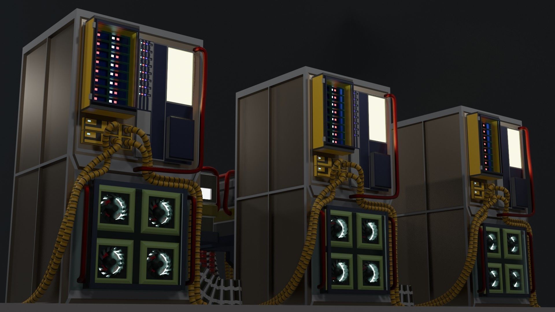 Server cases 3D Model Collection_53
