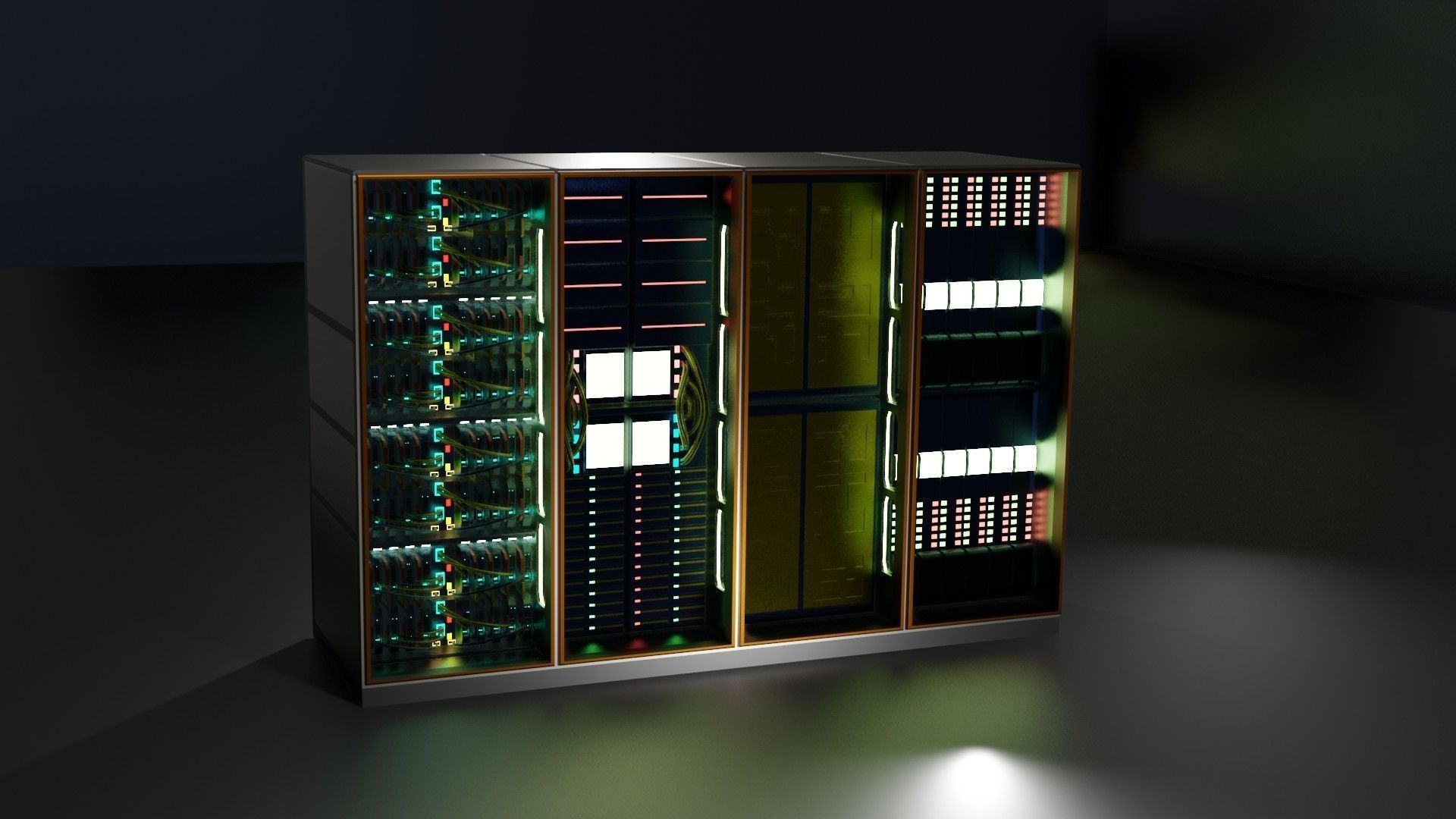 Server cases 3D Model Collection_37