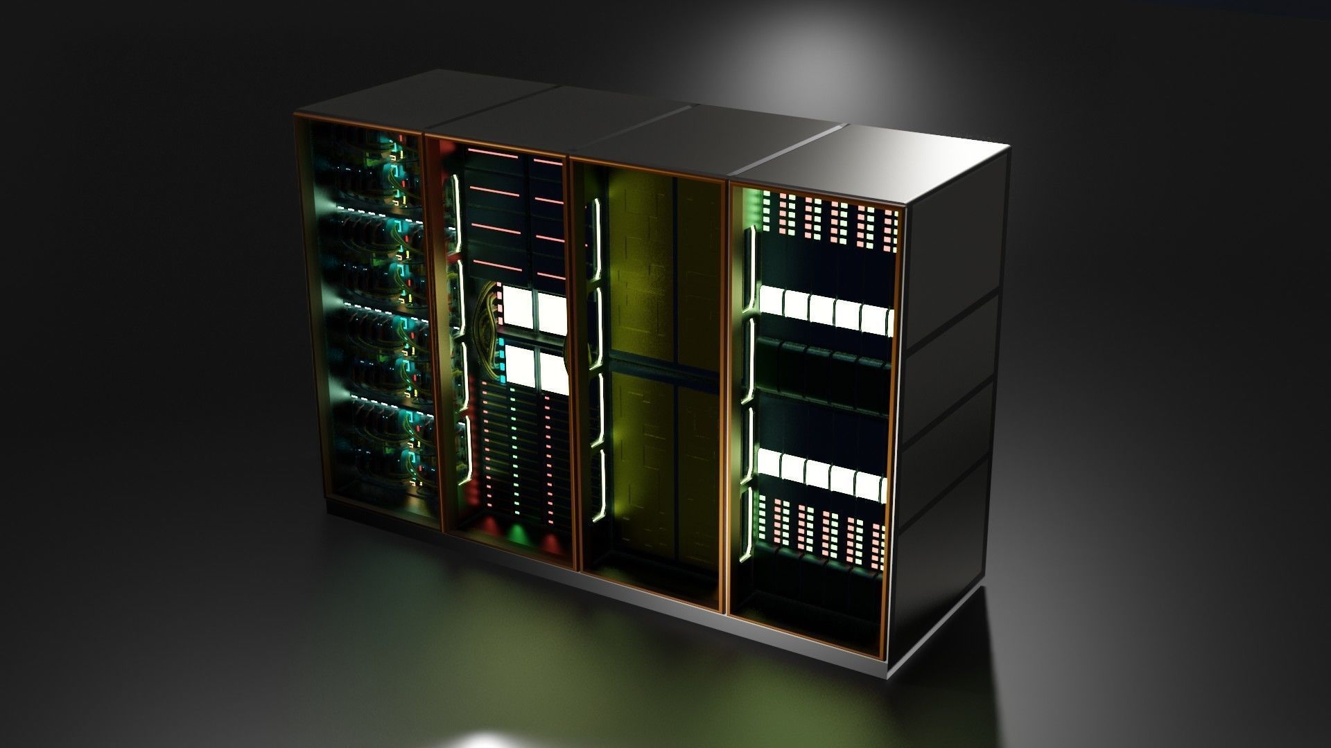 Server cases 3D Model Collection_39