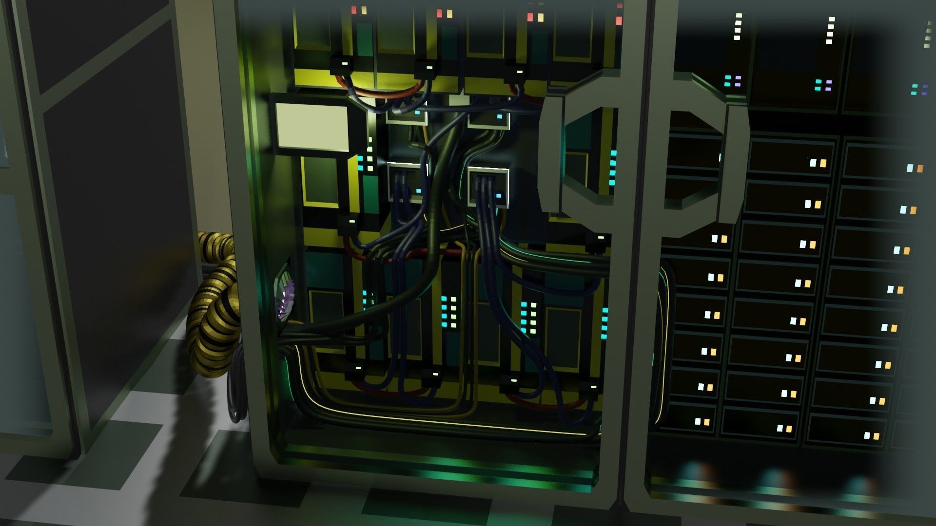Server cases 3D Model Collection_60