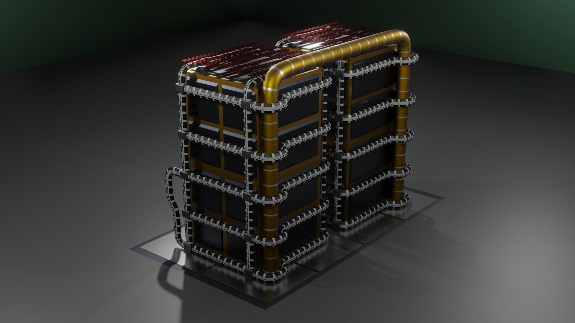 Server cases 3D Model Collection_27