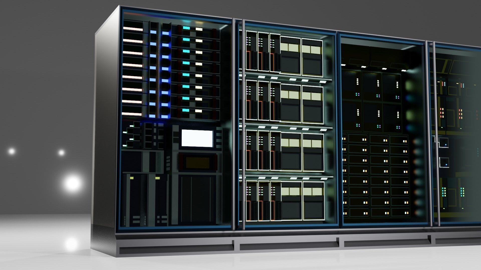 Server cases 3D Model Collection_21