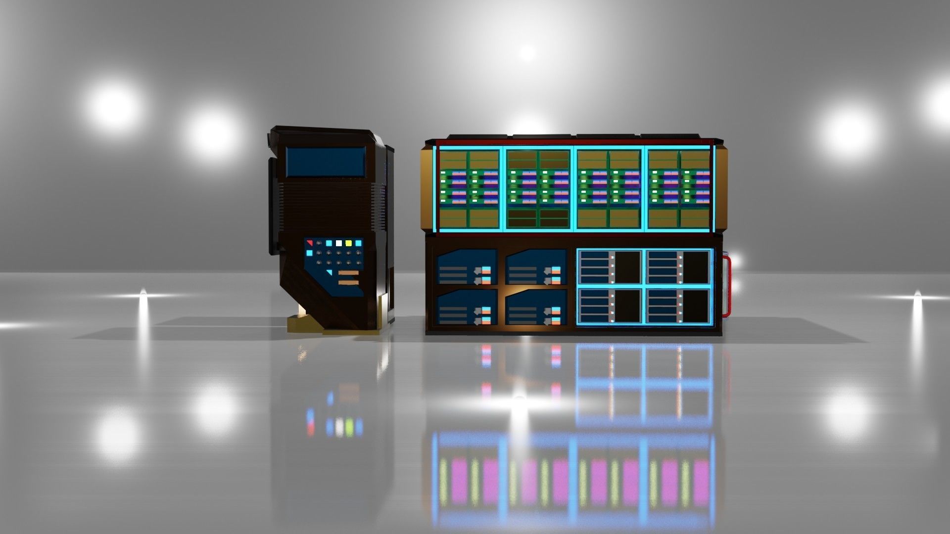 Server cases 3D Model Collection_82