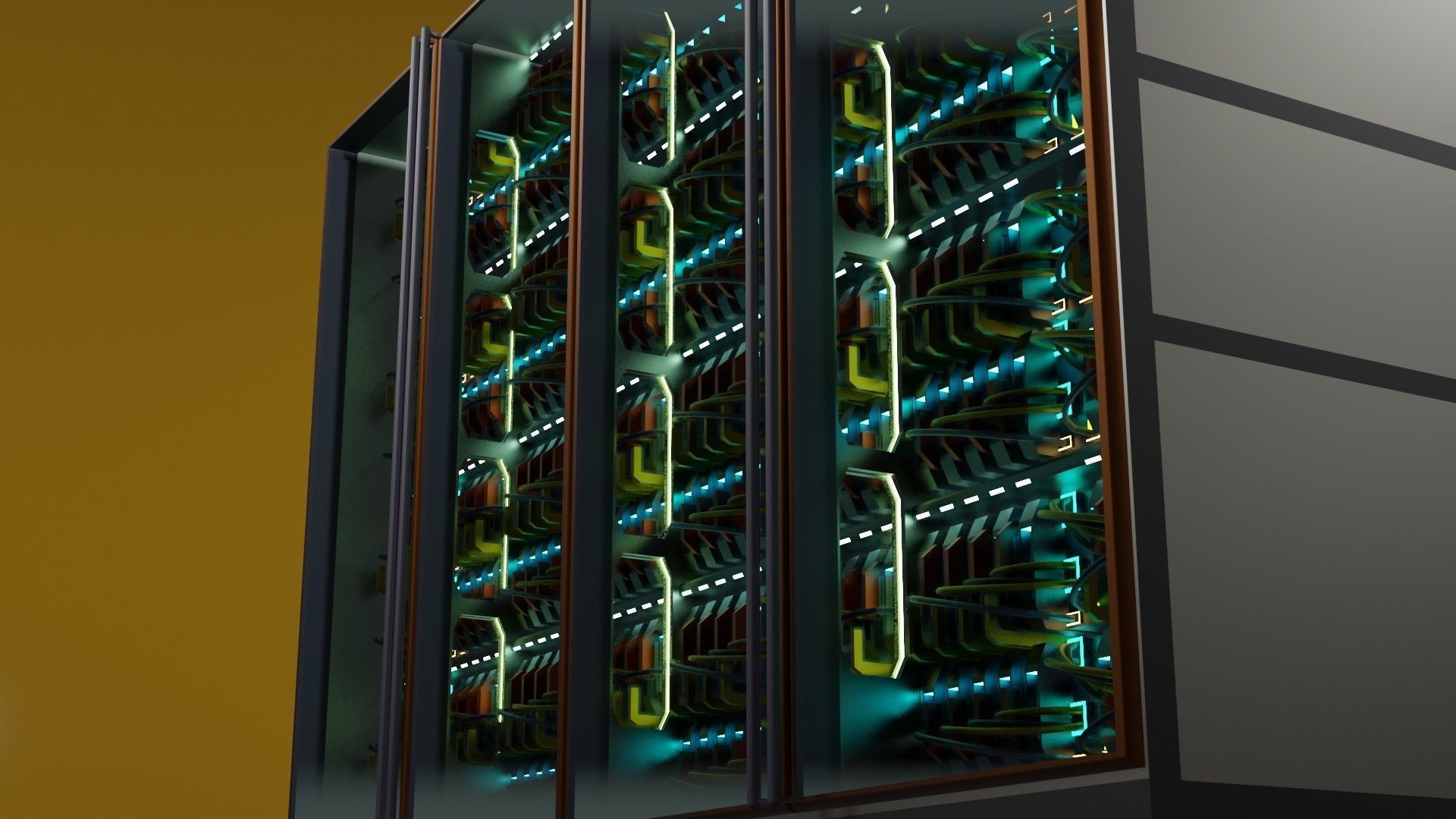 Server cases 3D Model Collection_90