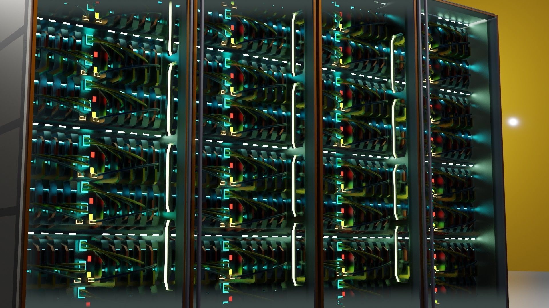 Server cases 3D Model Collection_93