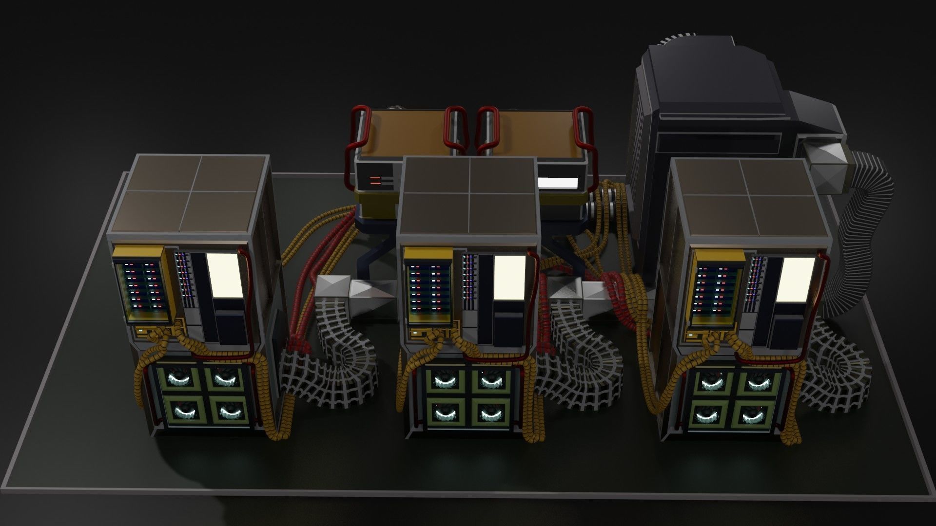 Server cases 3D Model Collection_51