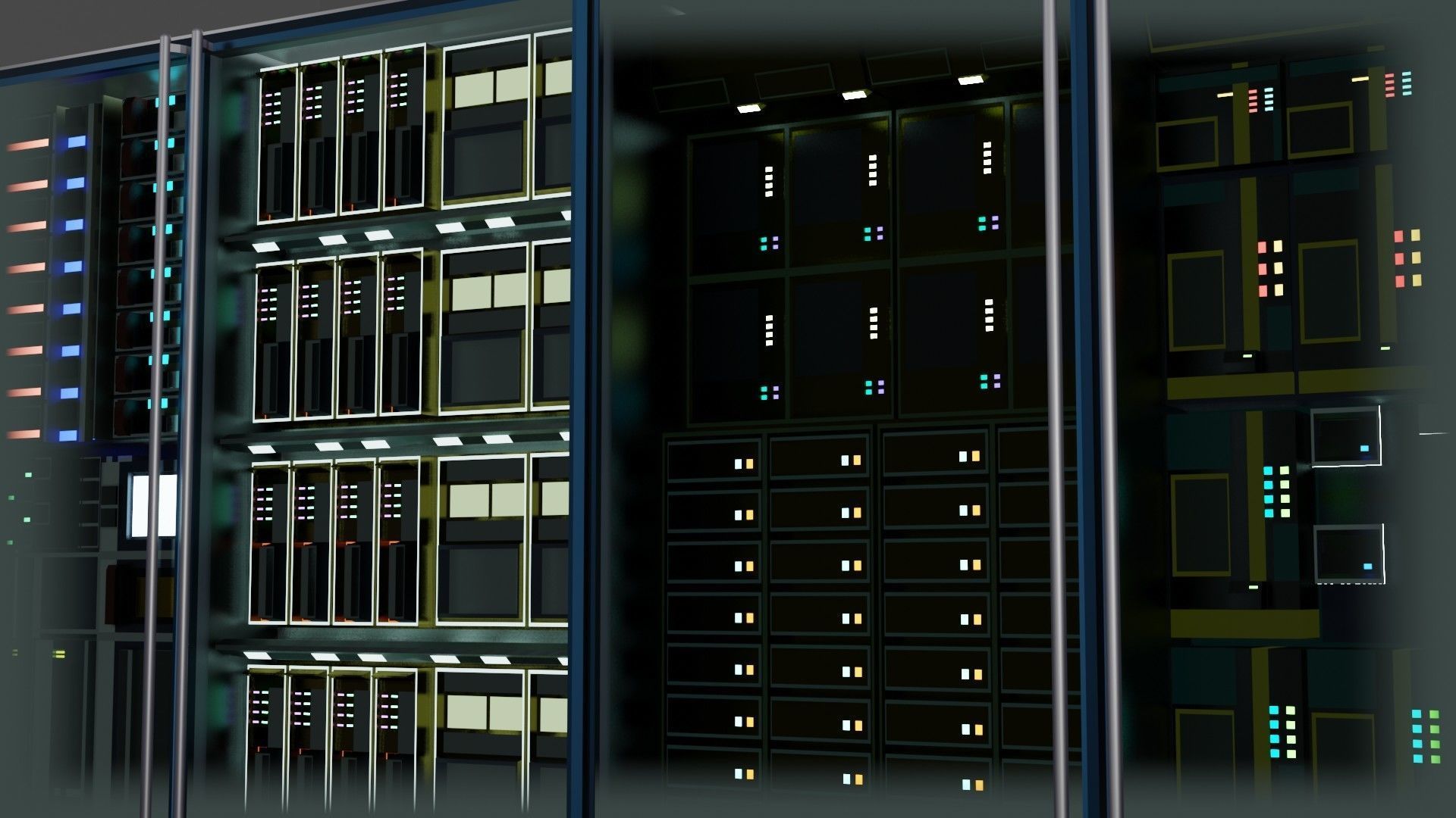Server cases 3D Model Collection_22