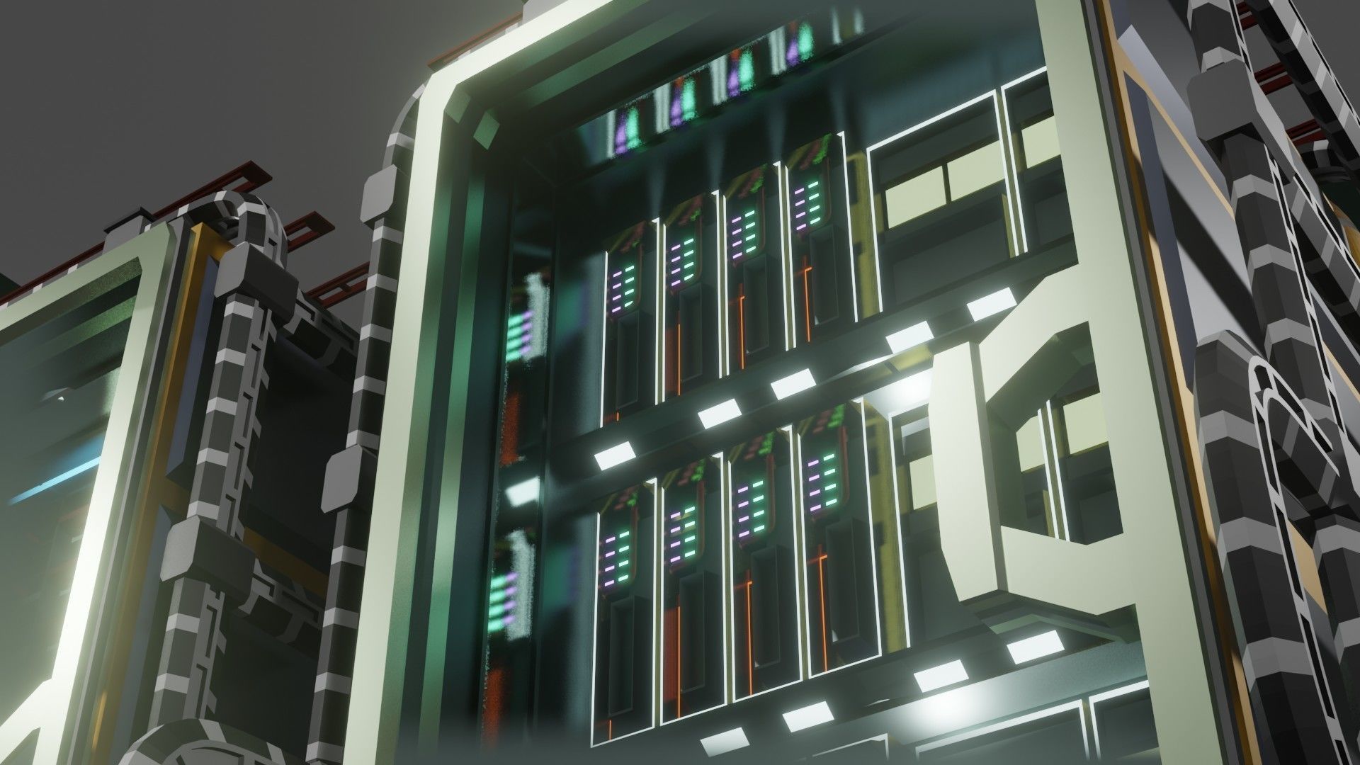 Server cases 3D Model Collection_33