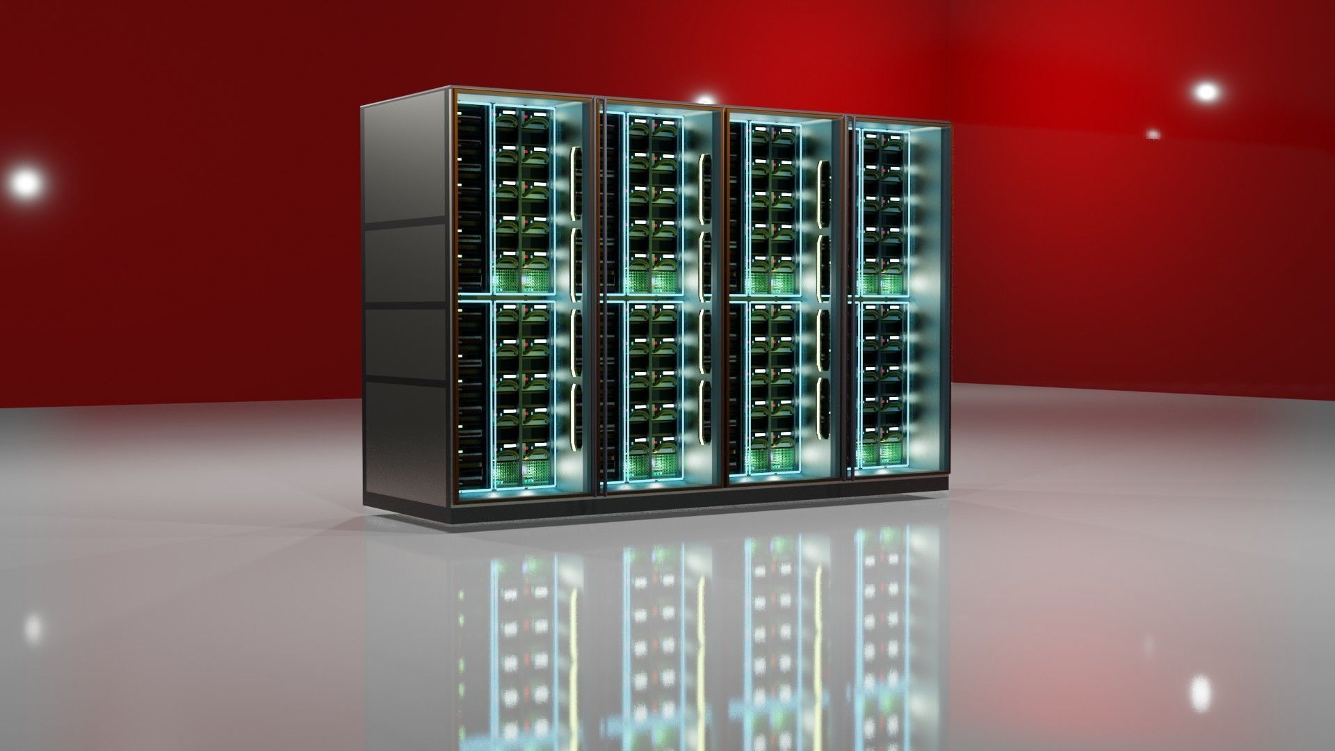 Server cases 3D Model Collection_108