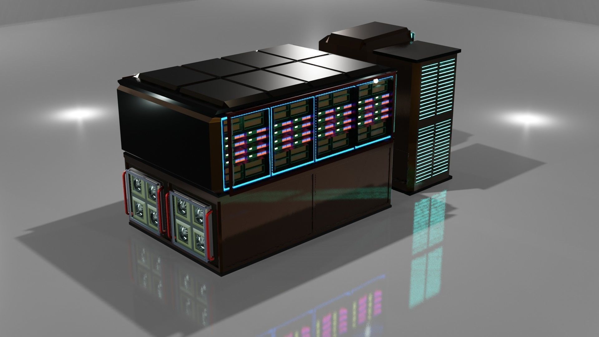 Server cases 3D Model Collection_84