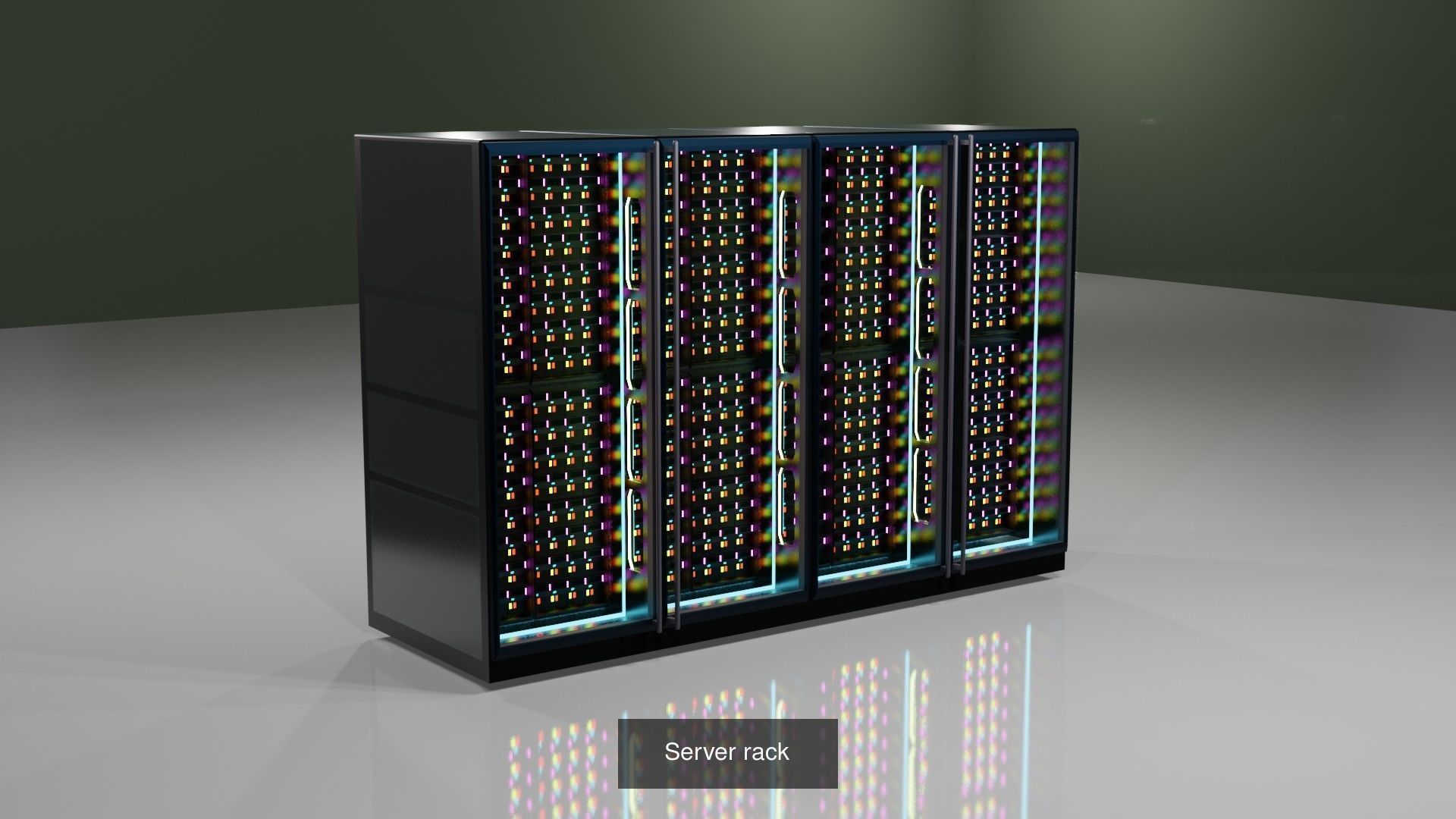 Server cases 3D Model Collection_9