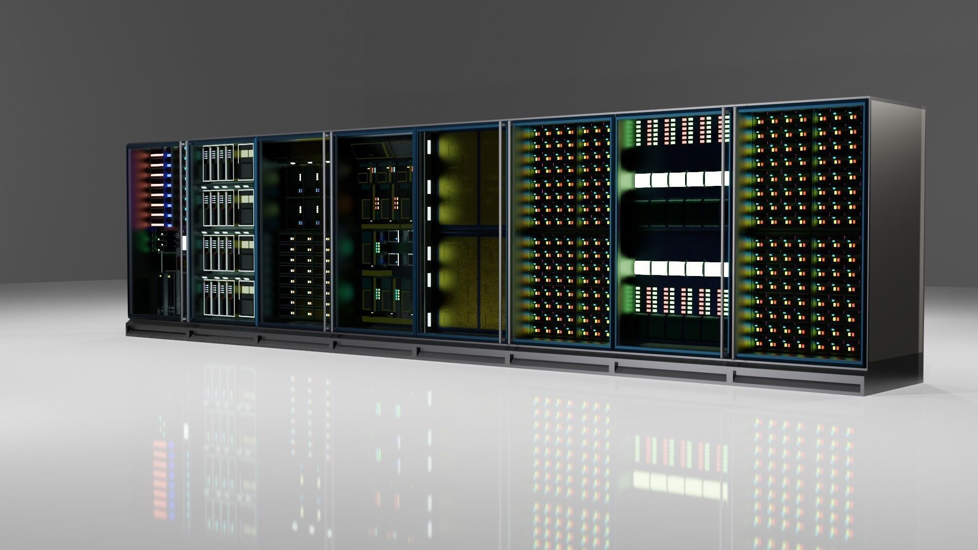 Server cases 3D Model Collection_17