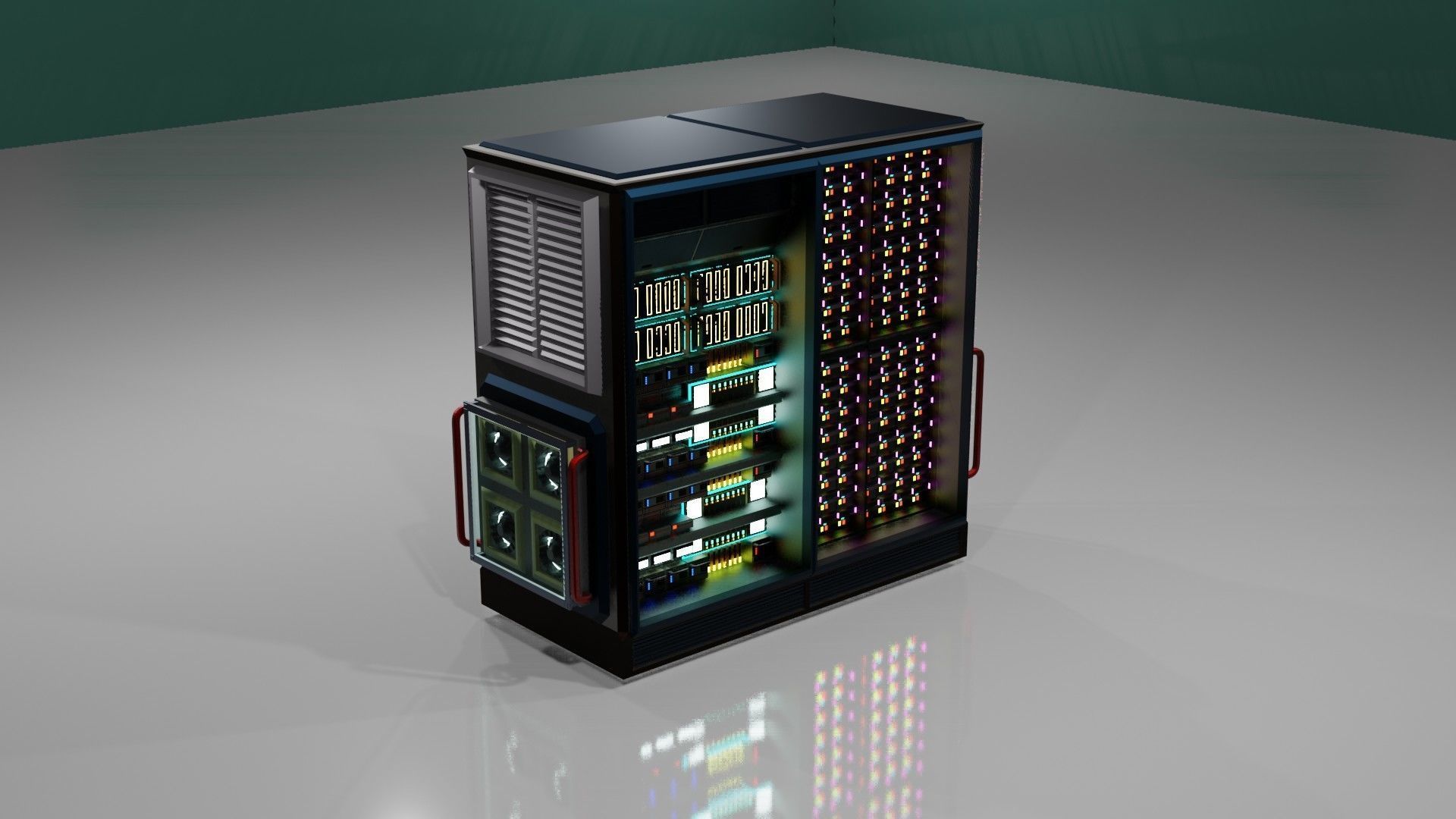 Server cases 3D Model Collection_64