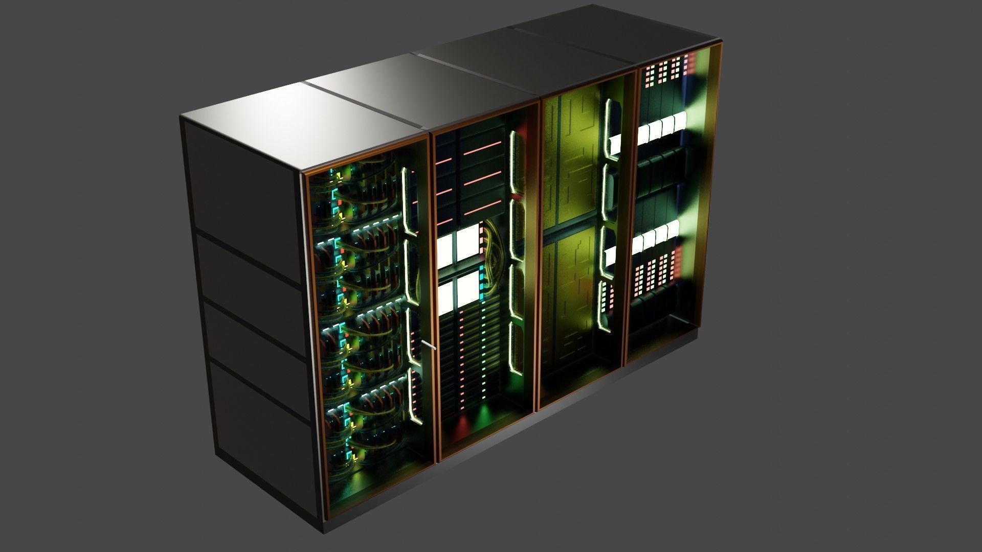 Server cases 3D Model Collection_38