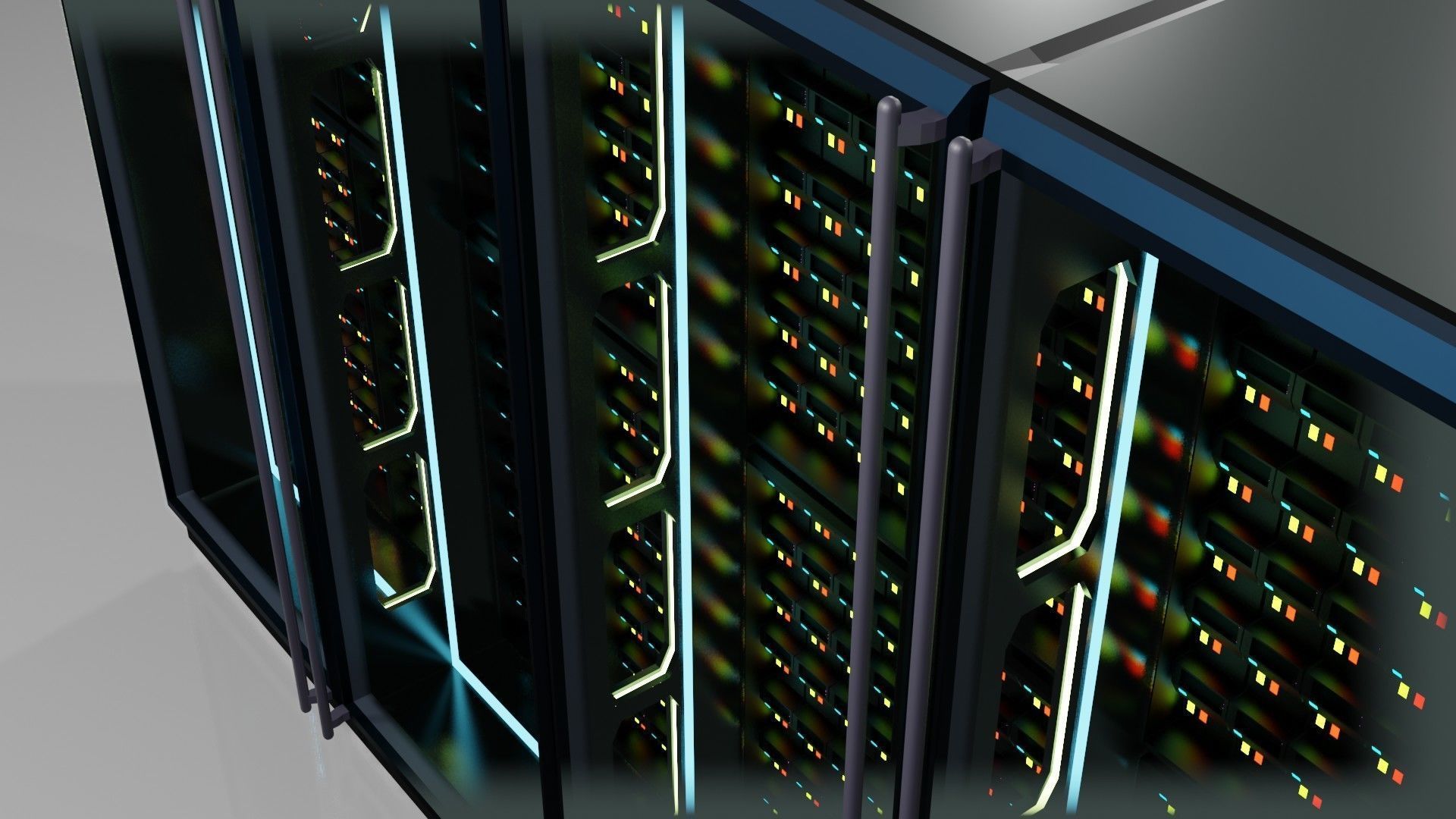Server cases 3D Model Collection_99