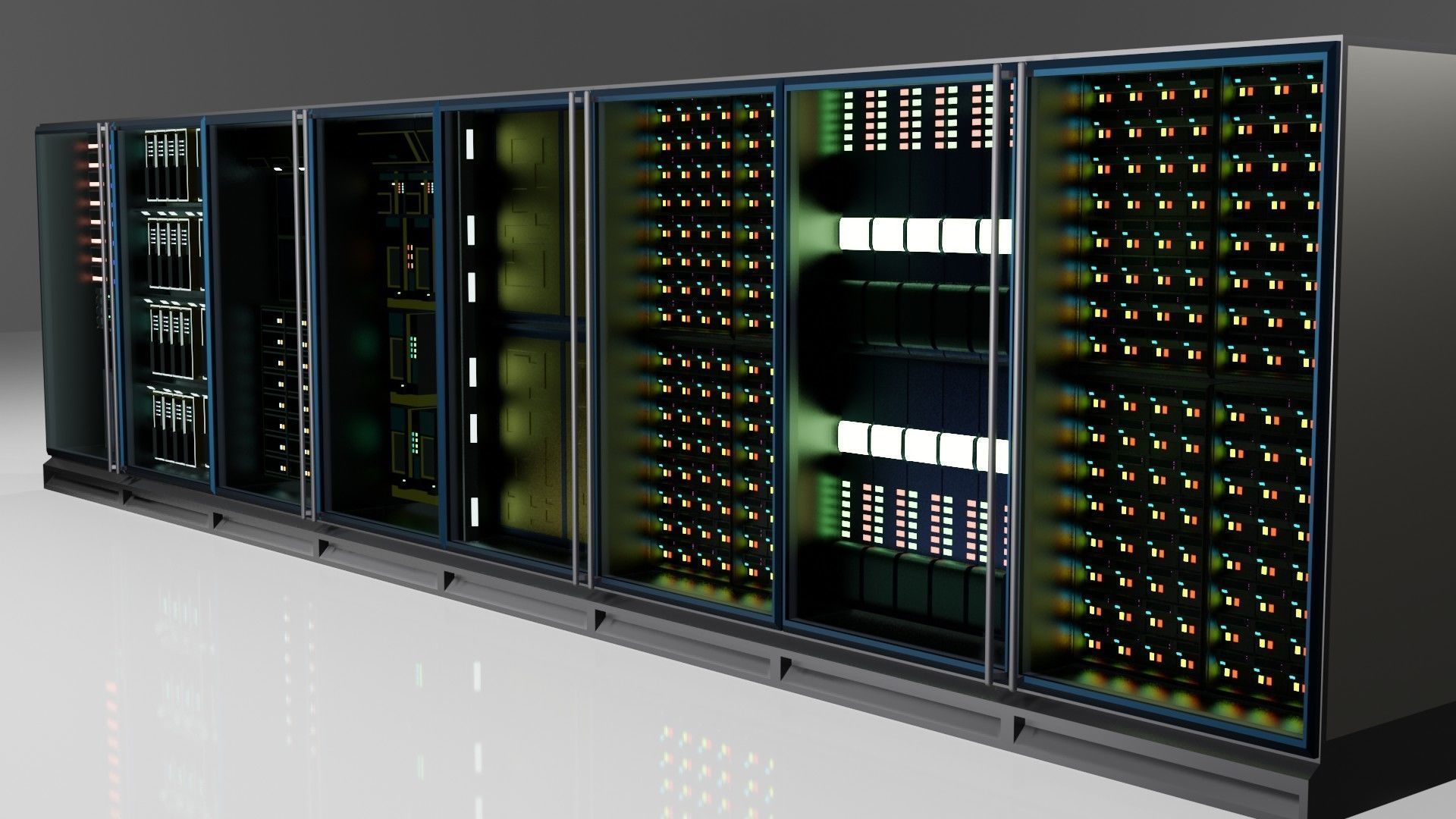 Server cases 3D Model Collection_24