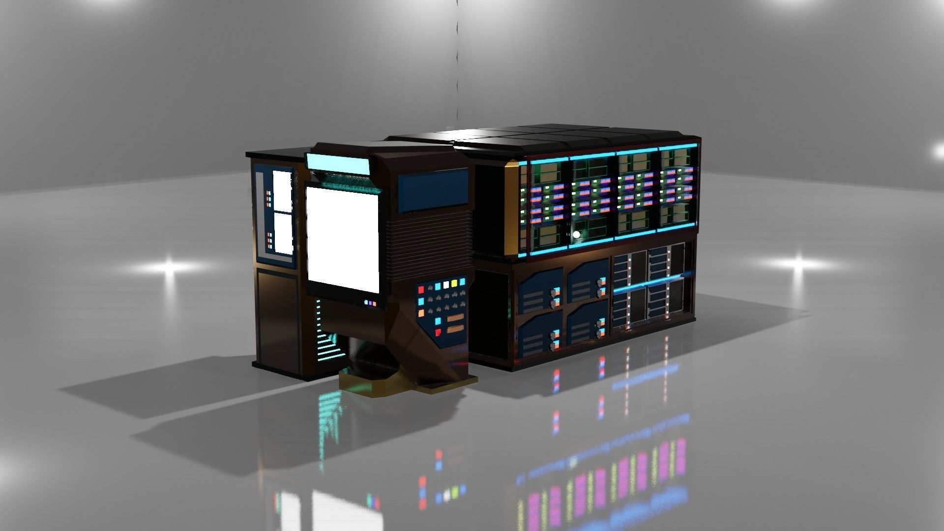 Server cases 3D Model Collection_75