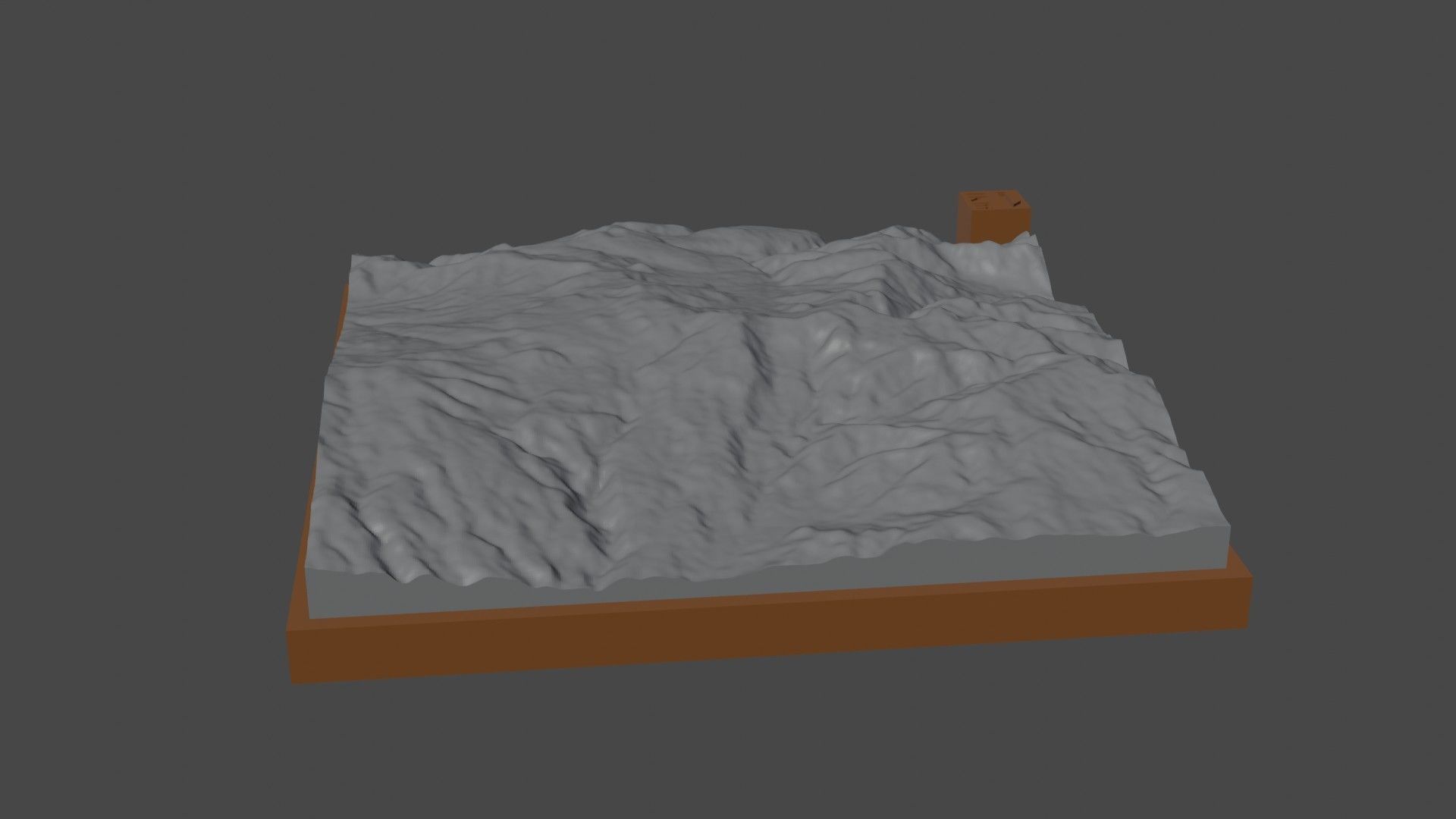 Gunung Patah 3D print model_2