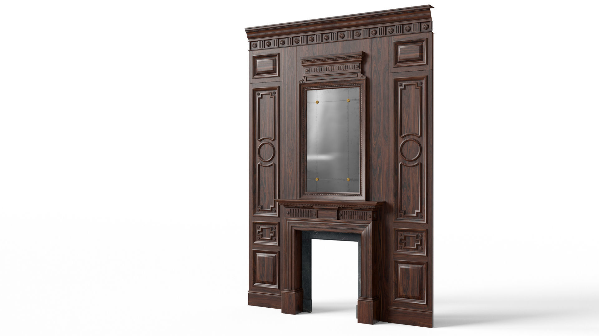 Fireplace 01 07 3D model_8