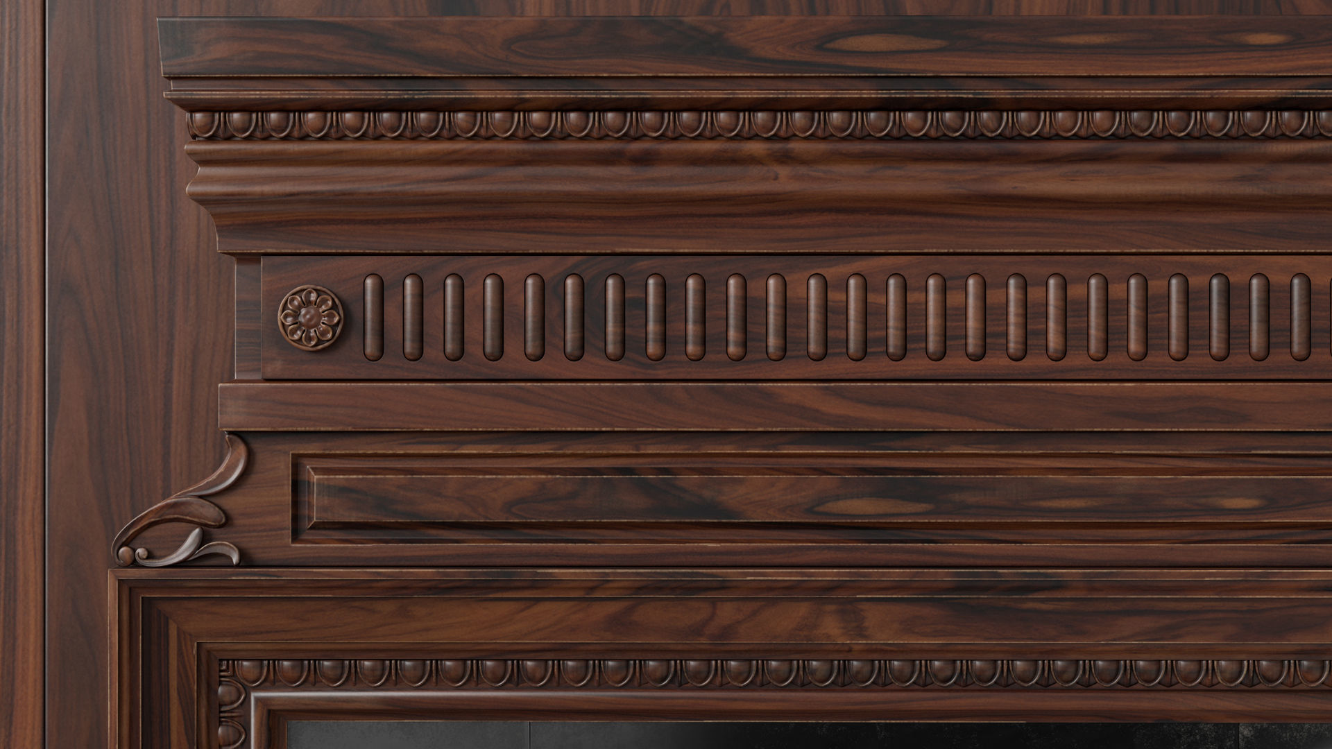 Fireplace 01 07 3D model_4