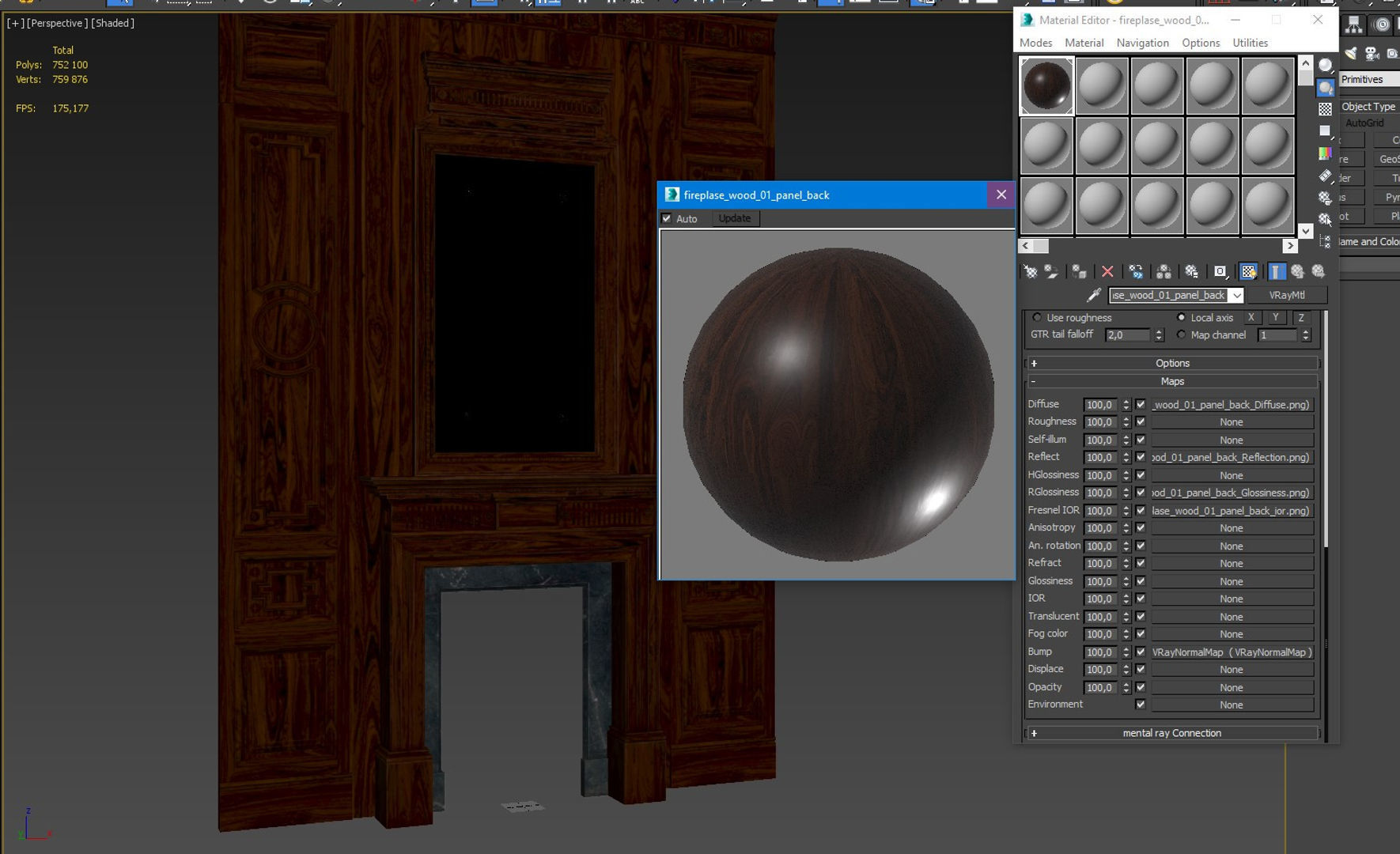 Fireplace 01 07 3D model_35