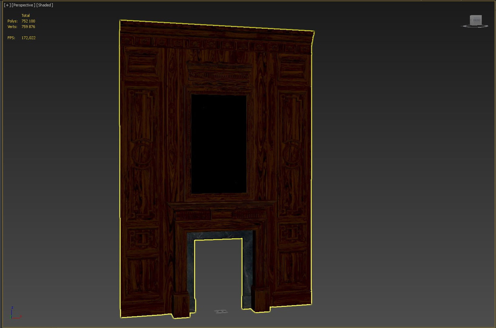 Fireplace 01 07 3D model_32