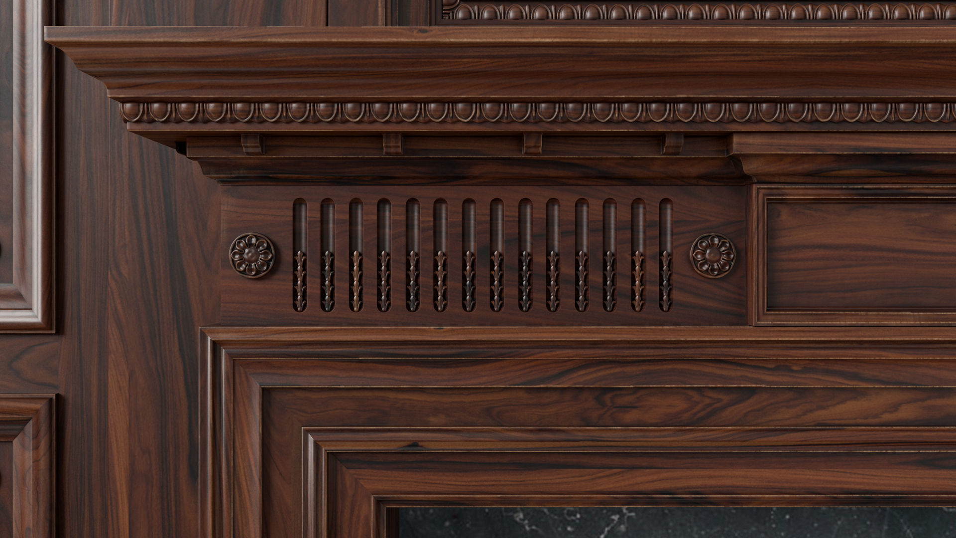 Fireplace 01 07 3D model_11