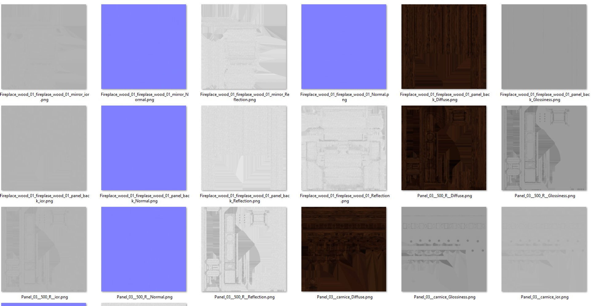 Fireplace 01 07 3D model_38