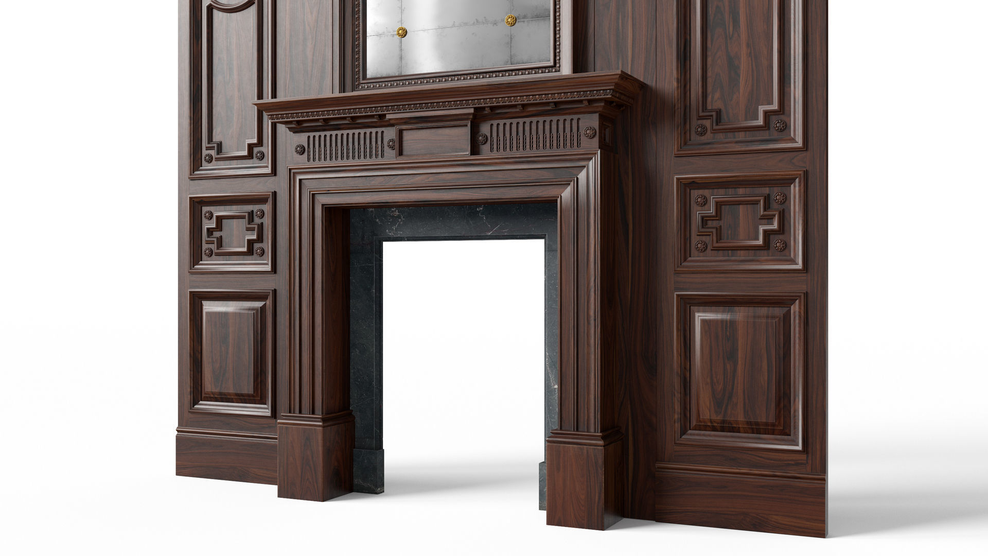 Fireplace 01 07 3D model_7