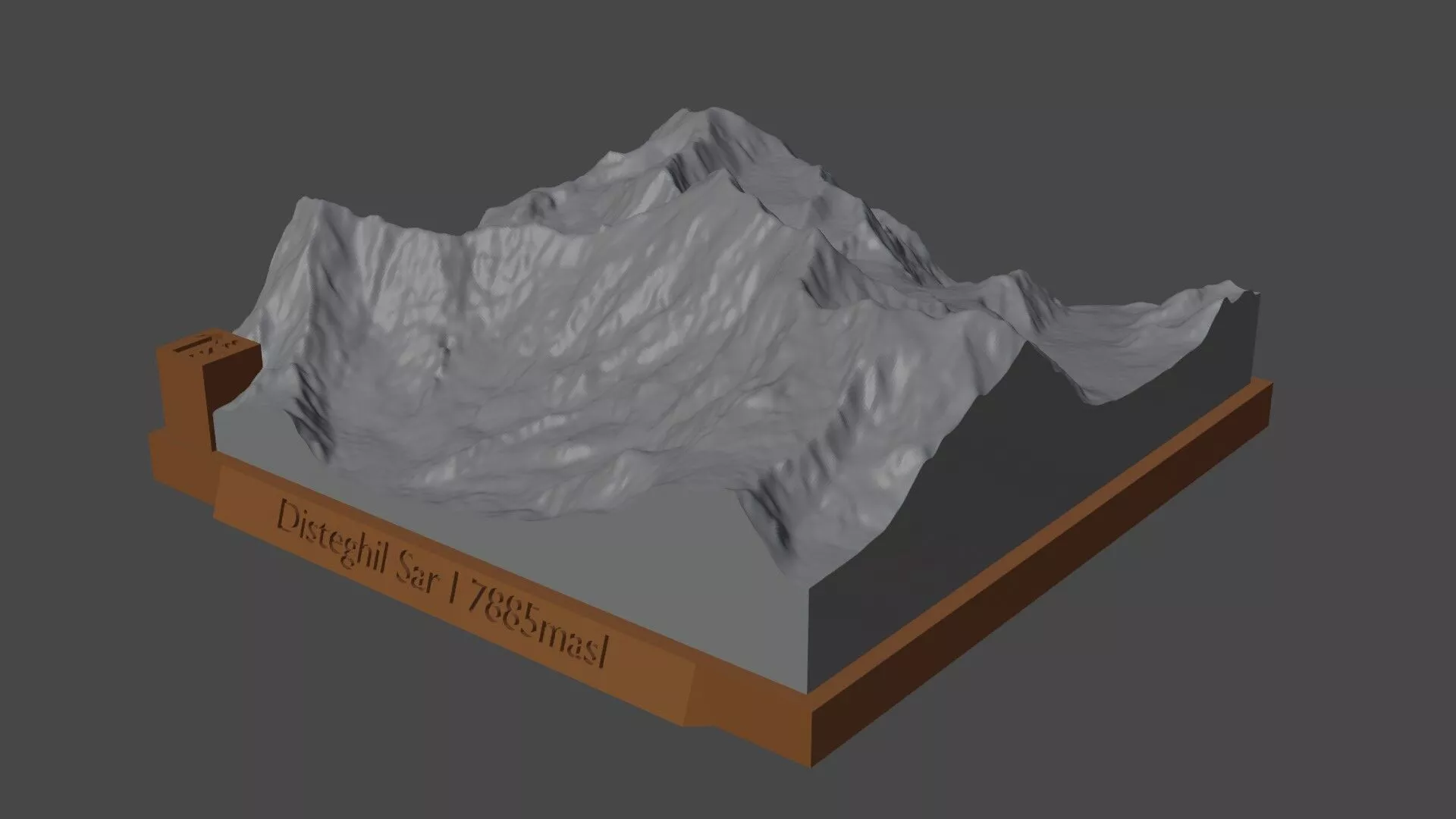 Disteghil Sar I 3D print model