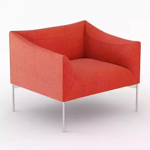 Bow armchair