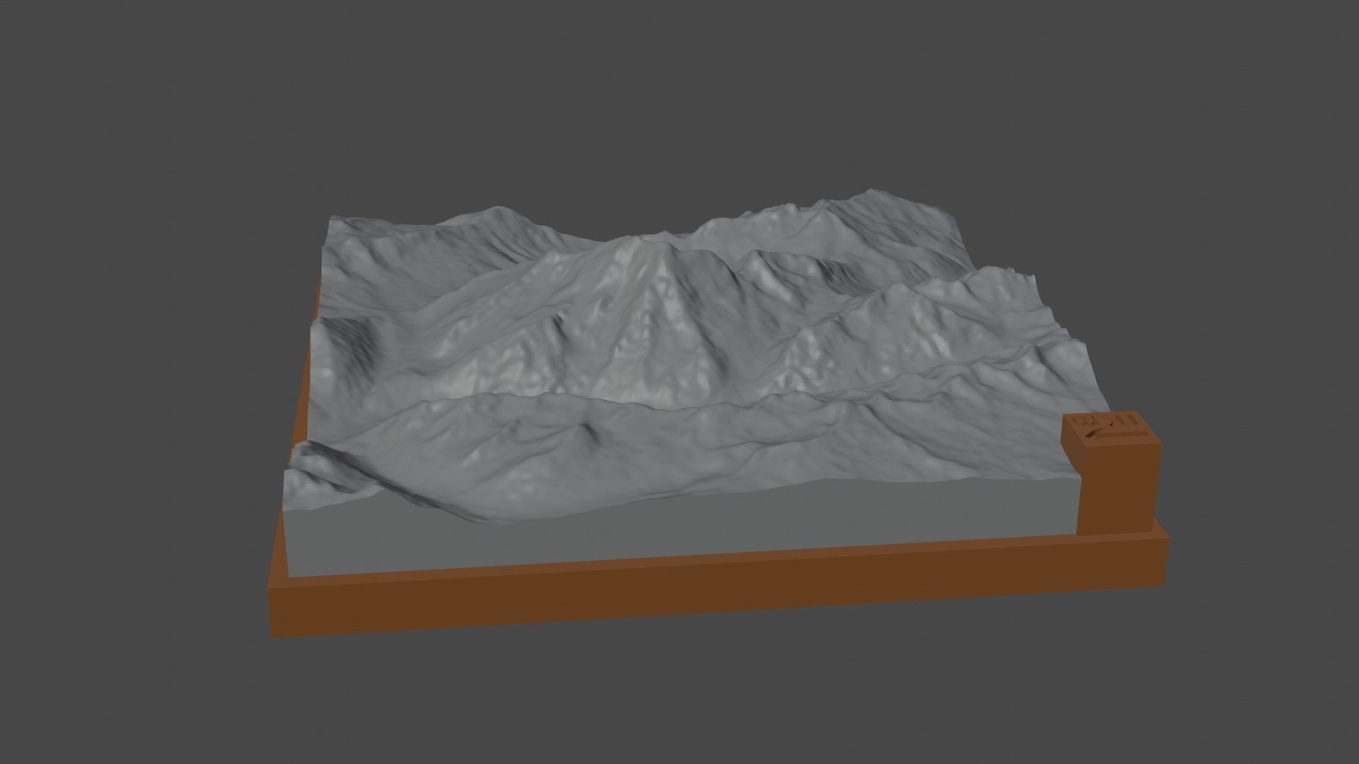 Haizi Shan 3D print model_6