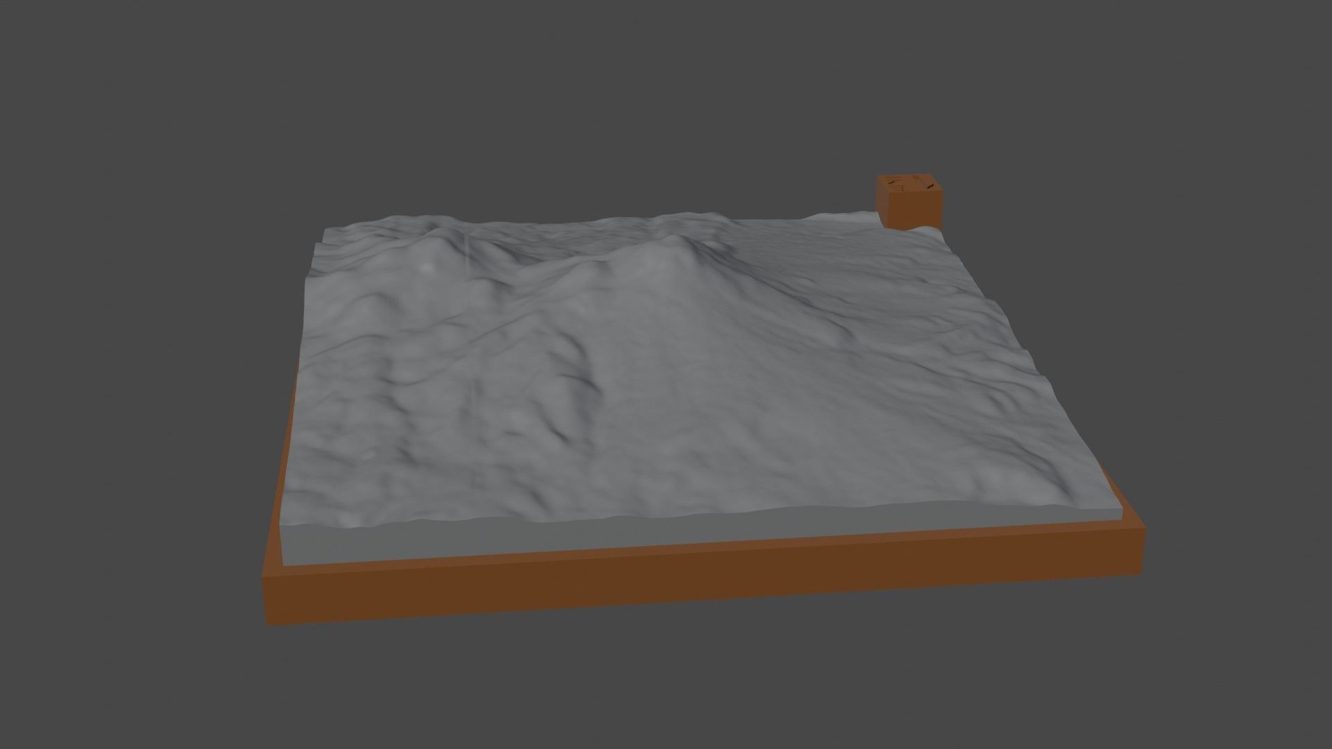 Hasan Dagi 3D print model_2