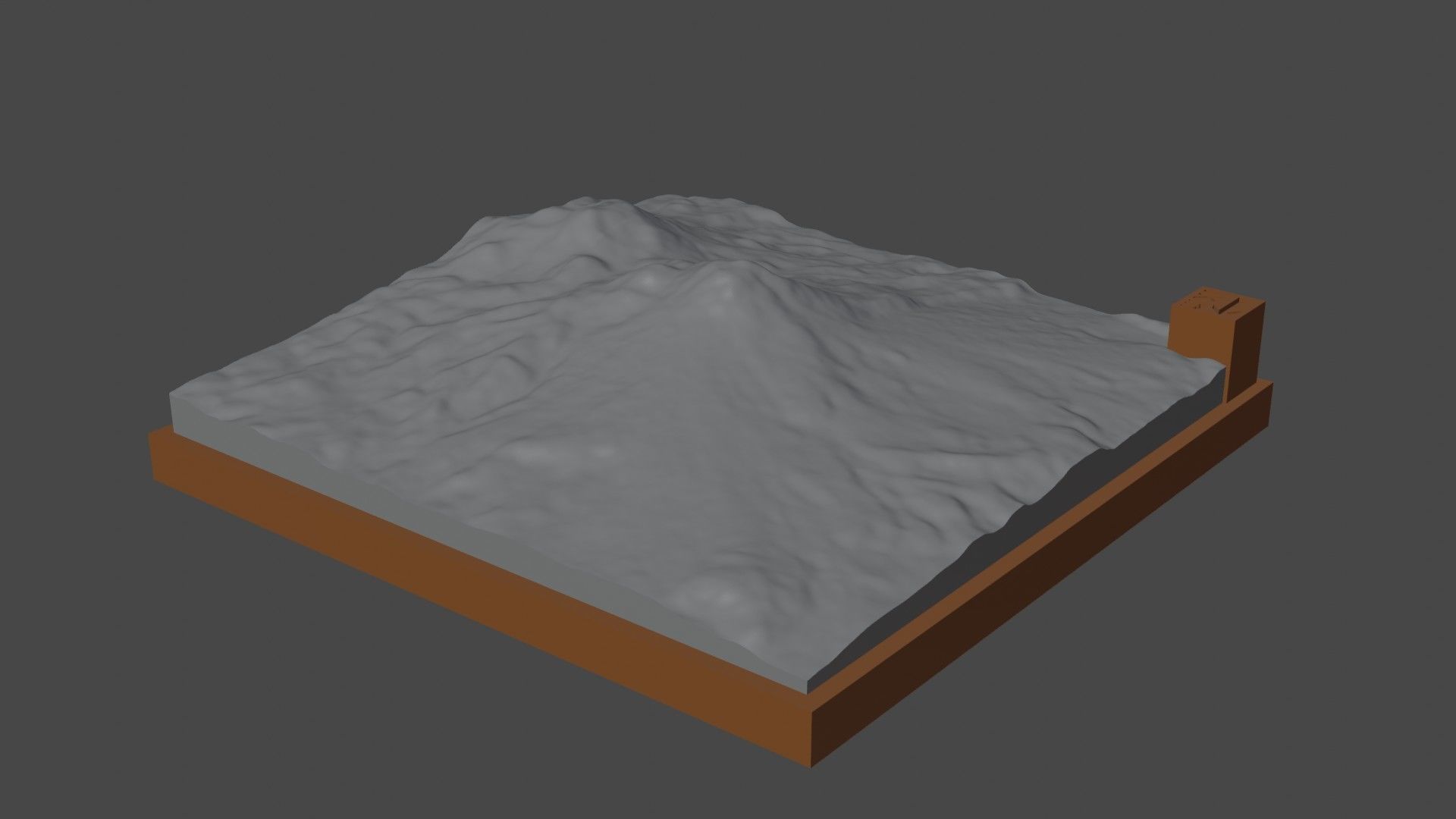 Hasan Dagi 3D print model_7