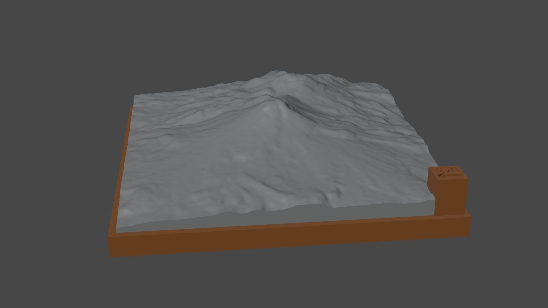 Hasan Dagi 3D print model_6