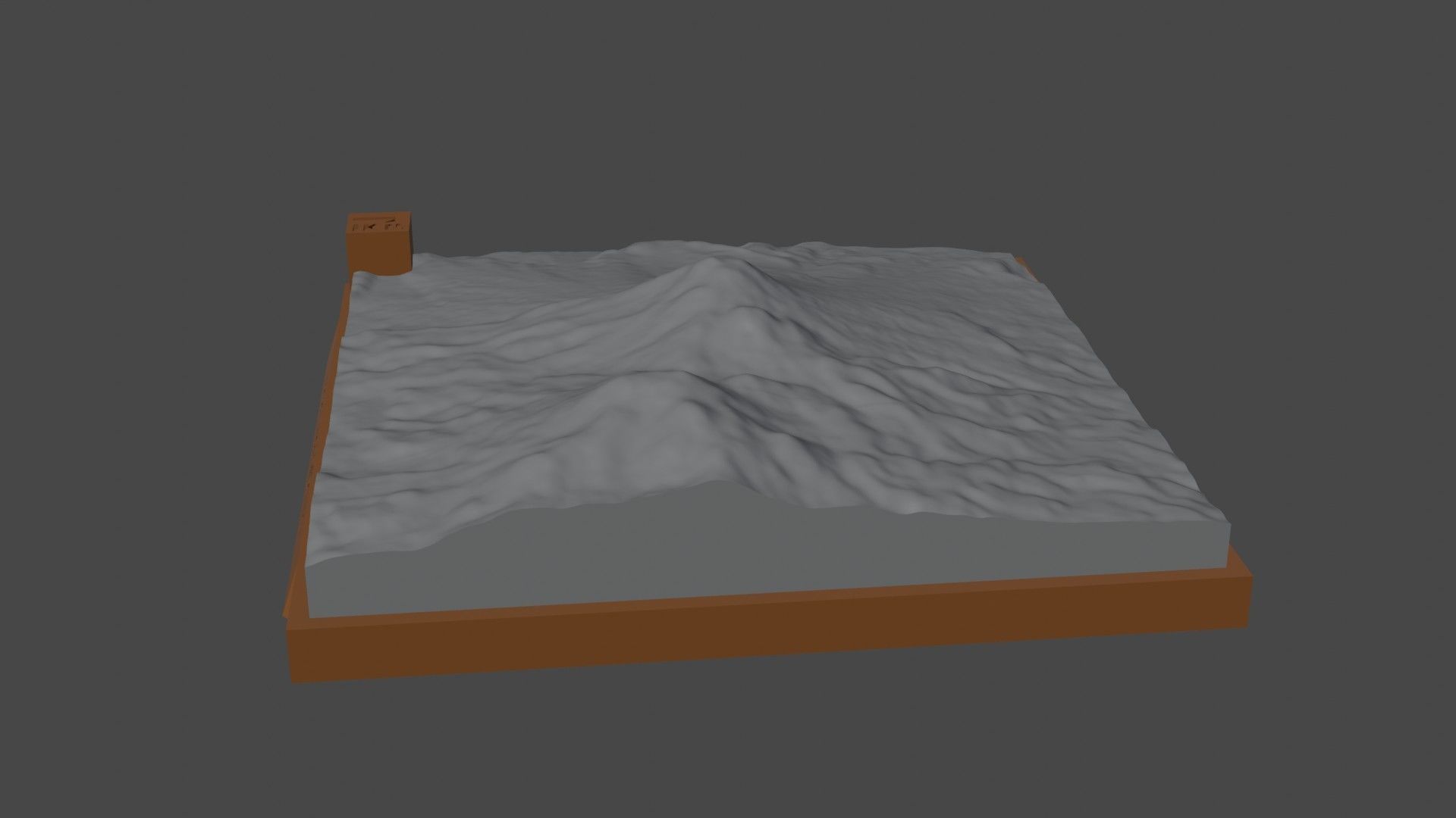 Hasan Dagi 3D print model_1